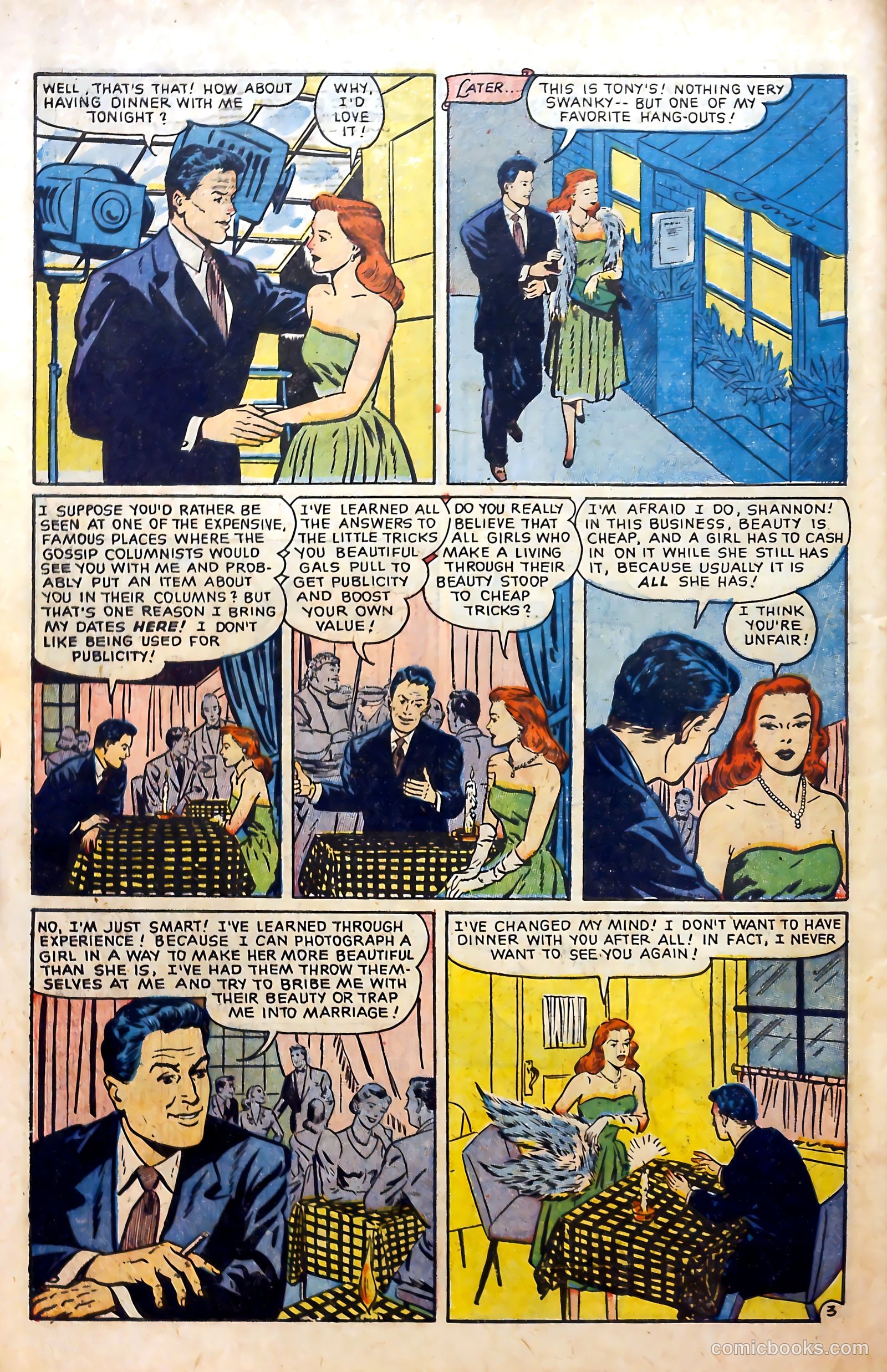 Glamorous Romances #60 (1952) — page 30 of 36
