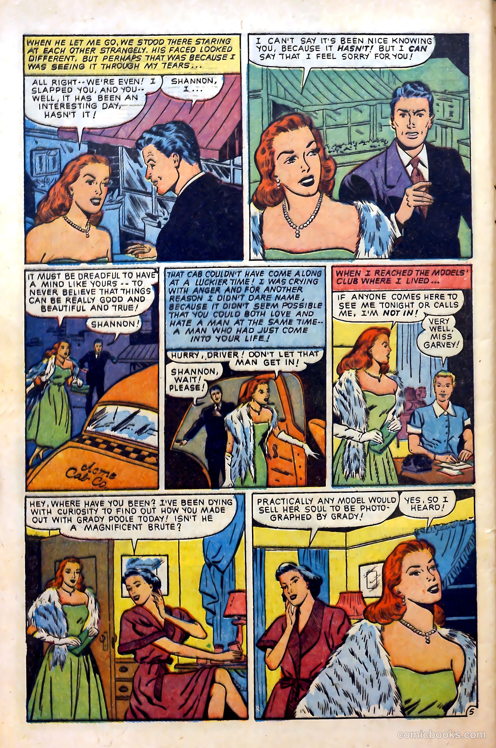 Glamorous Romances #60 (1952) — page 32 of 36