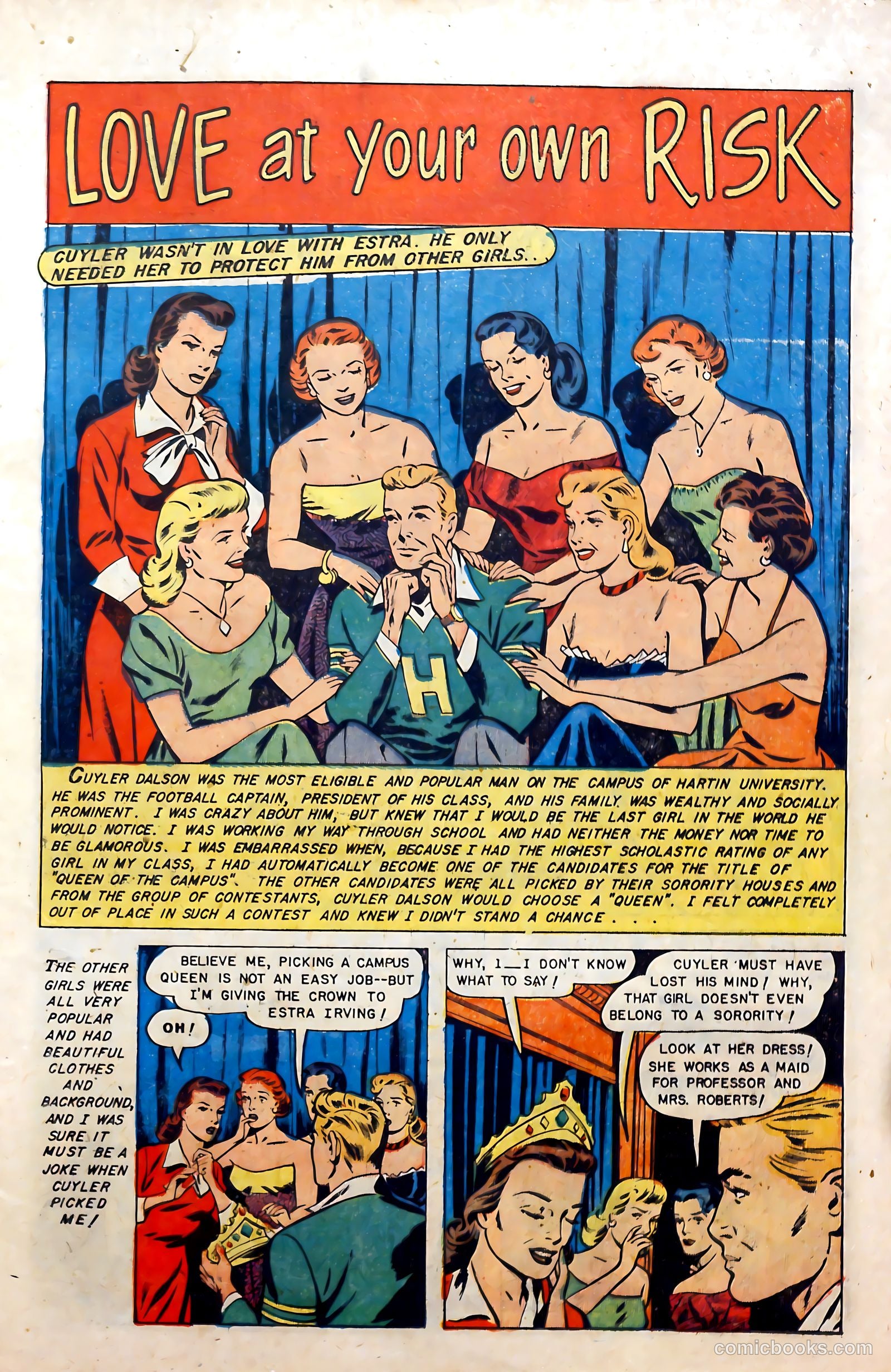 Glamorous Romances #61 (1952) — page 11 of 36