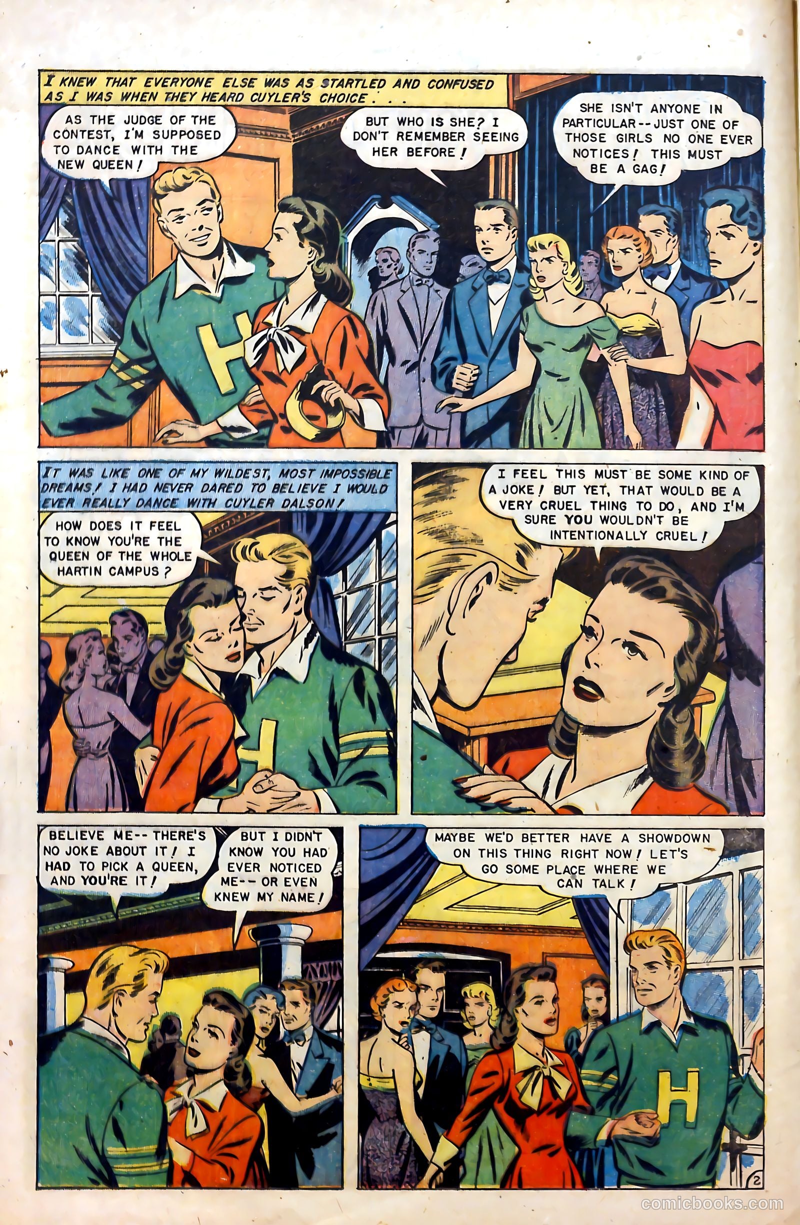 Glamorous Romances #61 (1952) — page 12 of 36