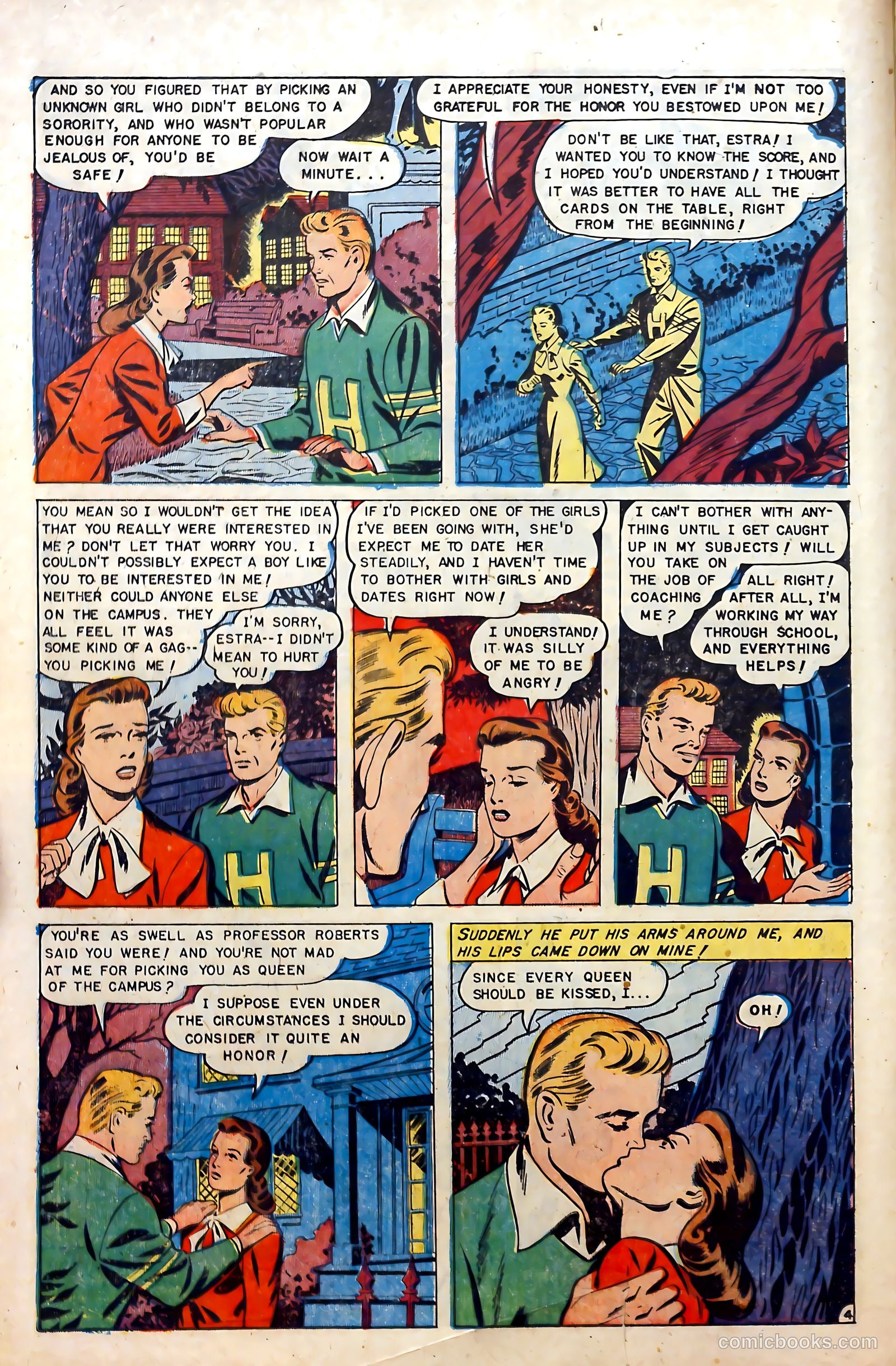 Glamorous Romances #61 (1952) — page 14 of 36