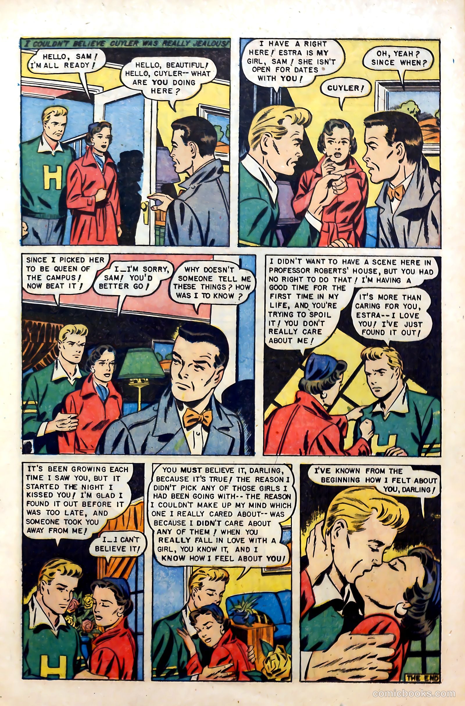 Glamorous Romances #61 (1952) — page 17 of 36