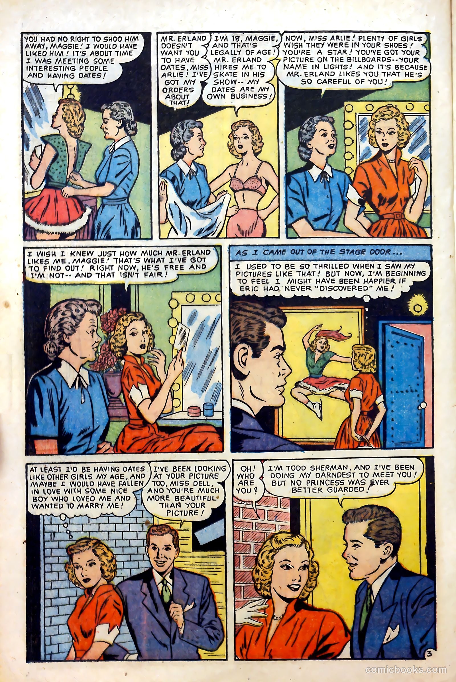Glamorous Romances #61 (1952) — page 20 of 36
