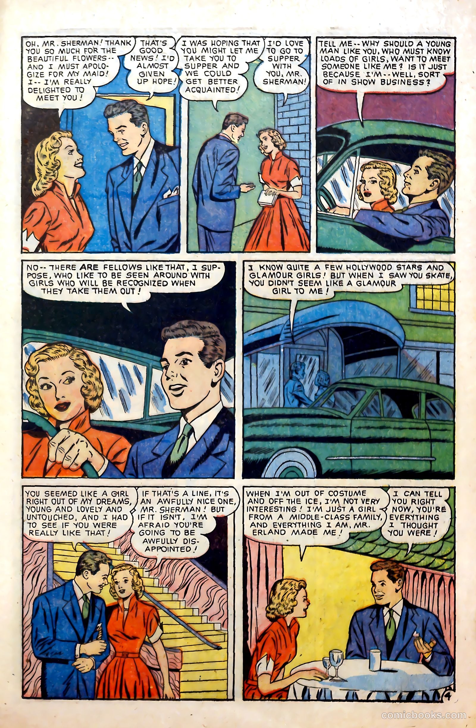 Glamorous Romances #61 (1952) — page 21 of 36