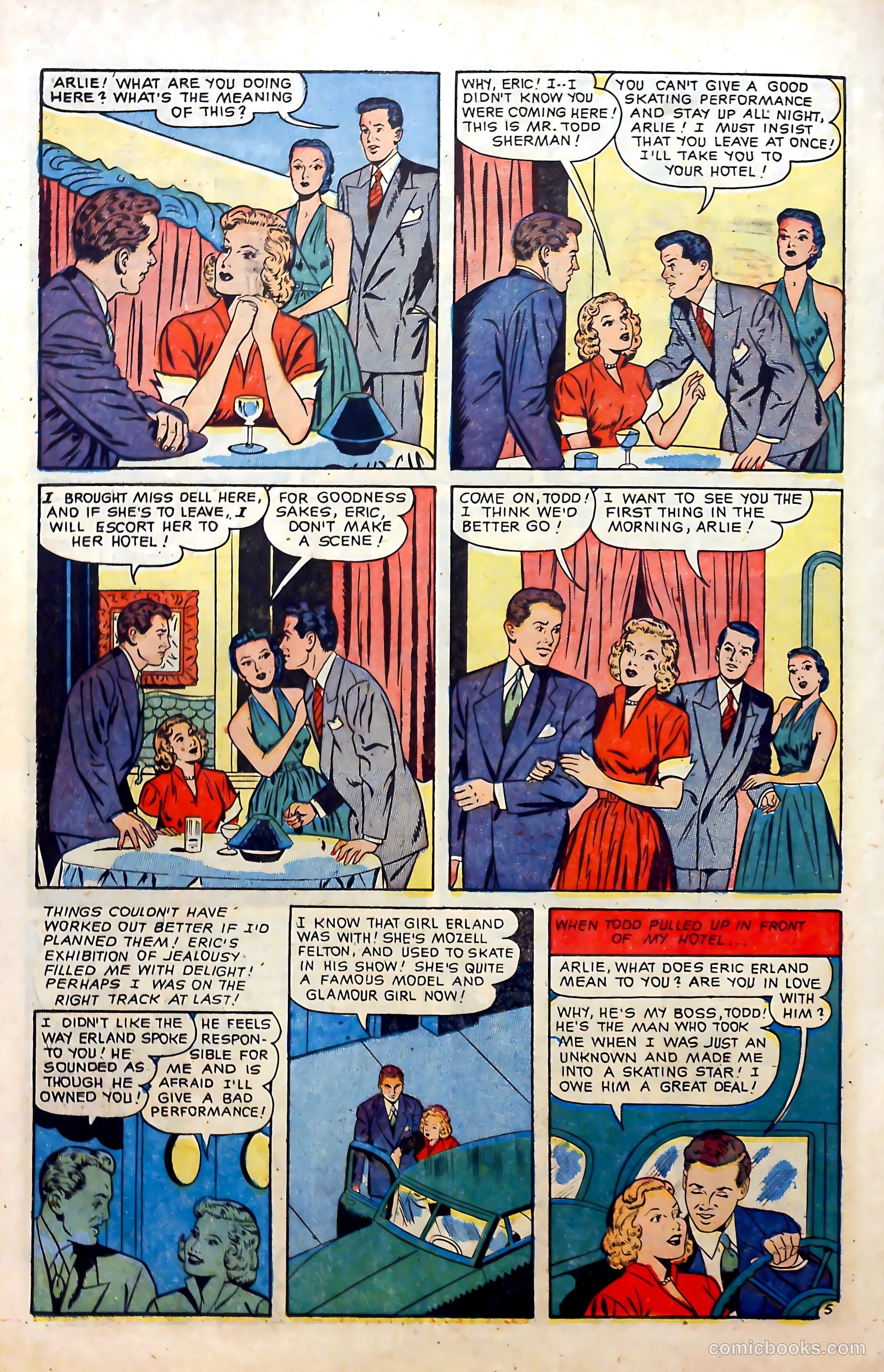 Glamorous Romances #61 (1952) — page 22 of 36