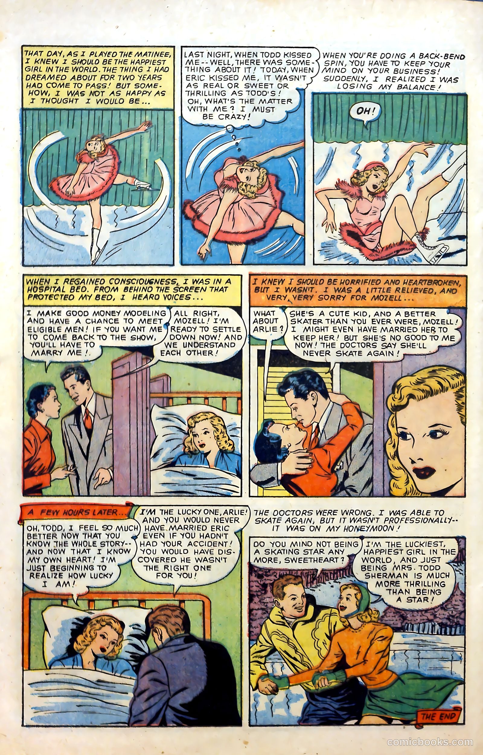 Glamorous Romances #61 (1952) — page 24 of 36