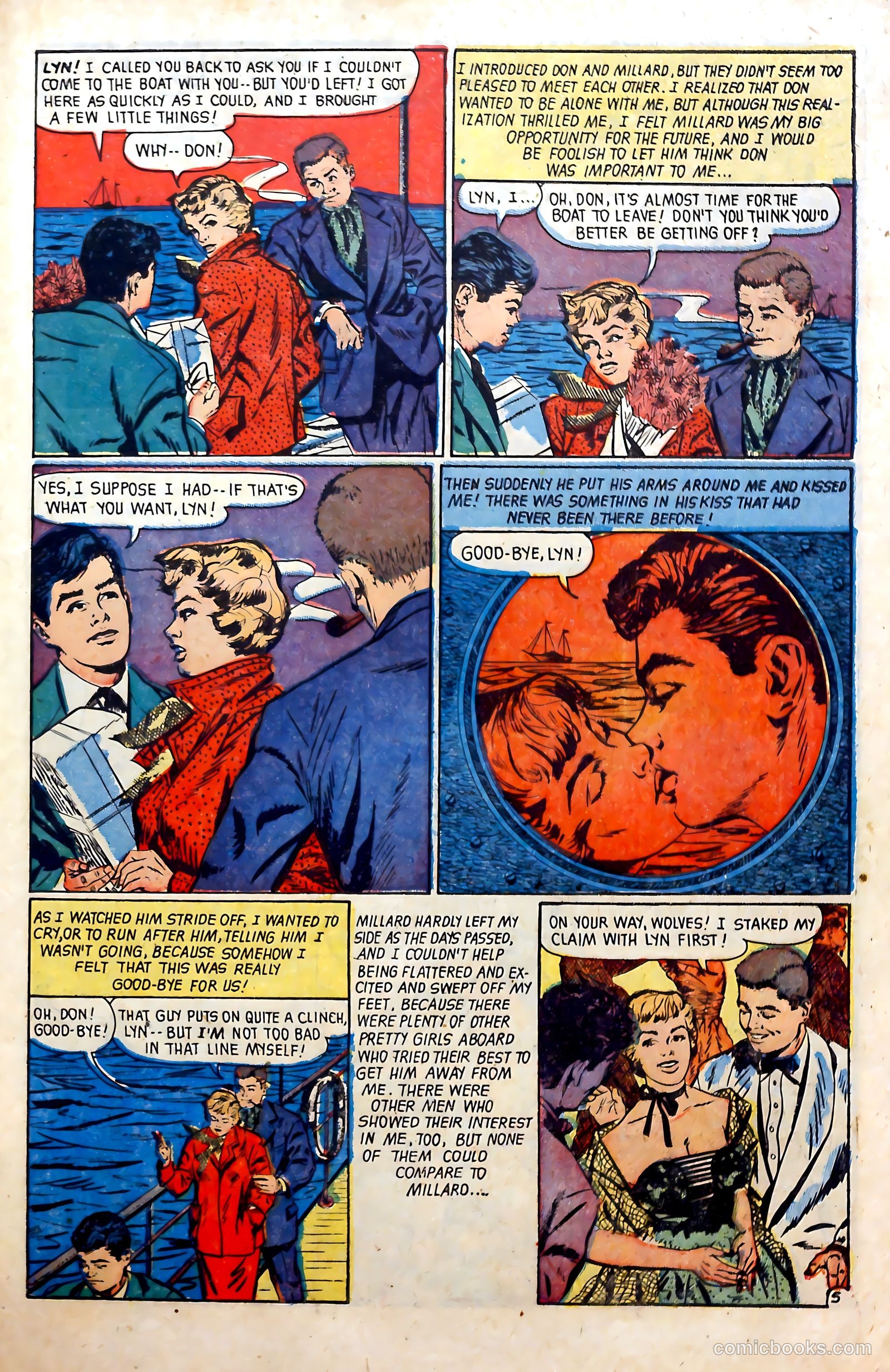 Glamorous Romances #61 (1952) — page 31 of 36