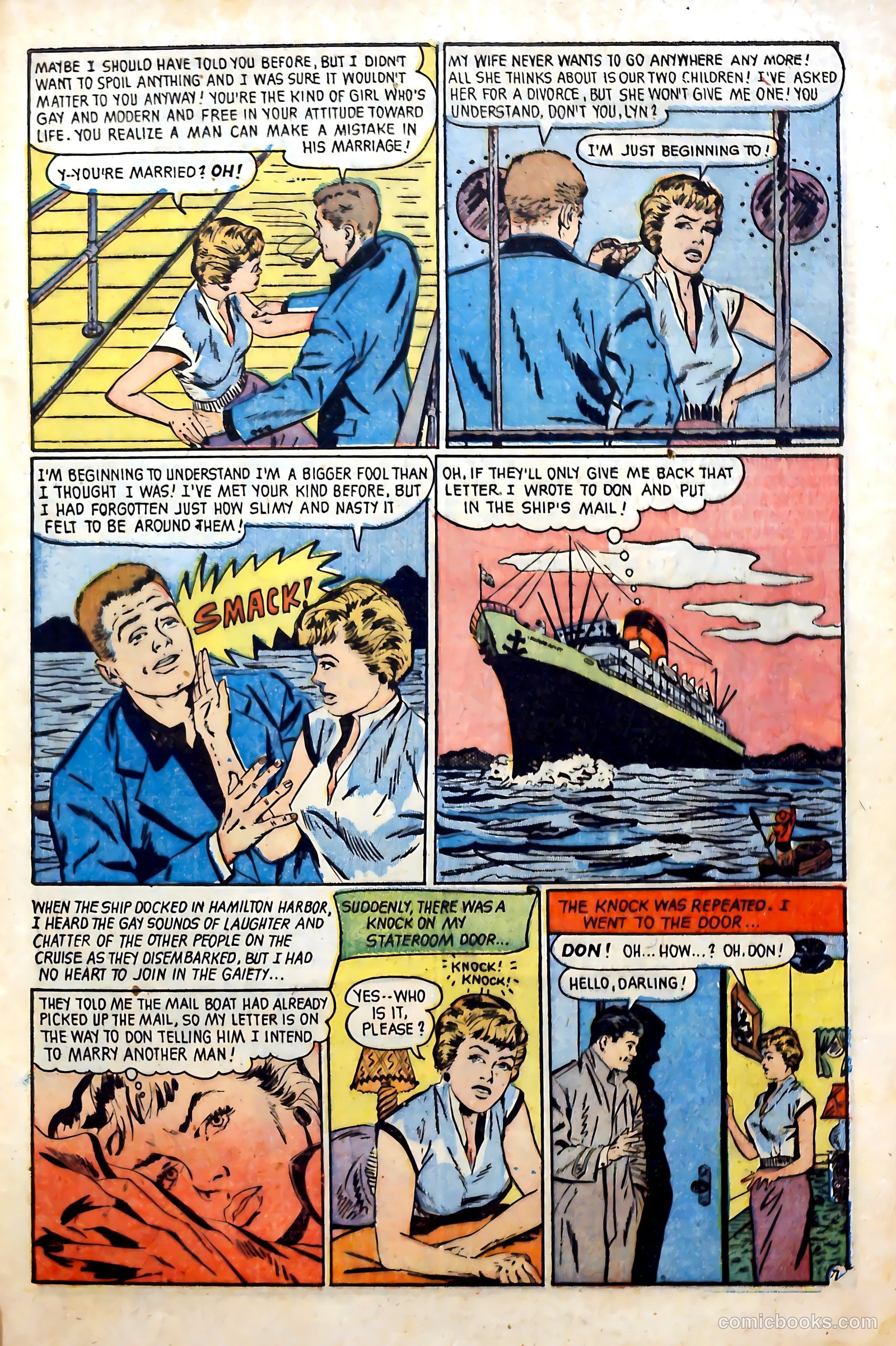 Glamorous Romances #61 (1952) — page 33 of 36