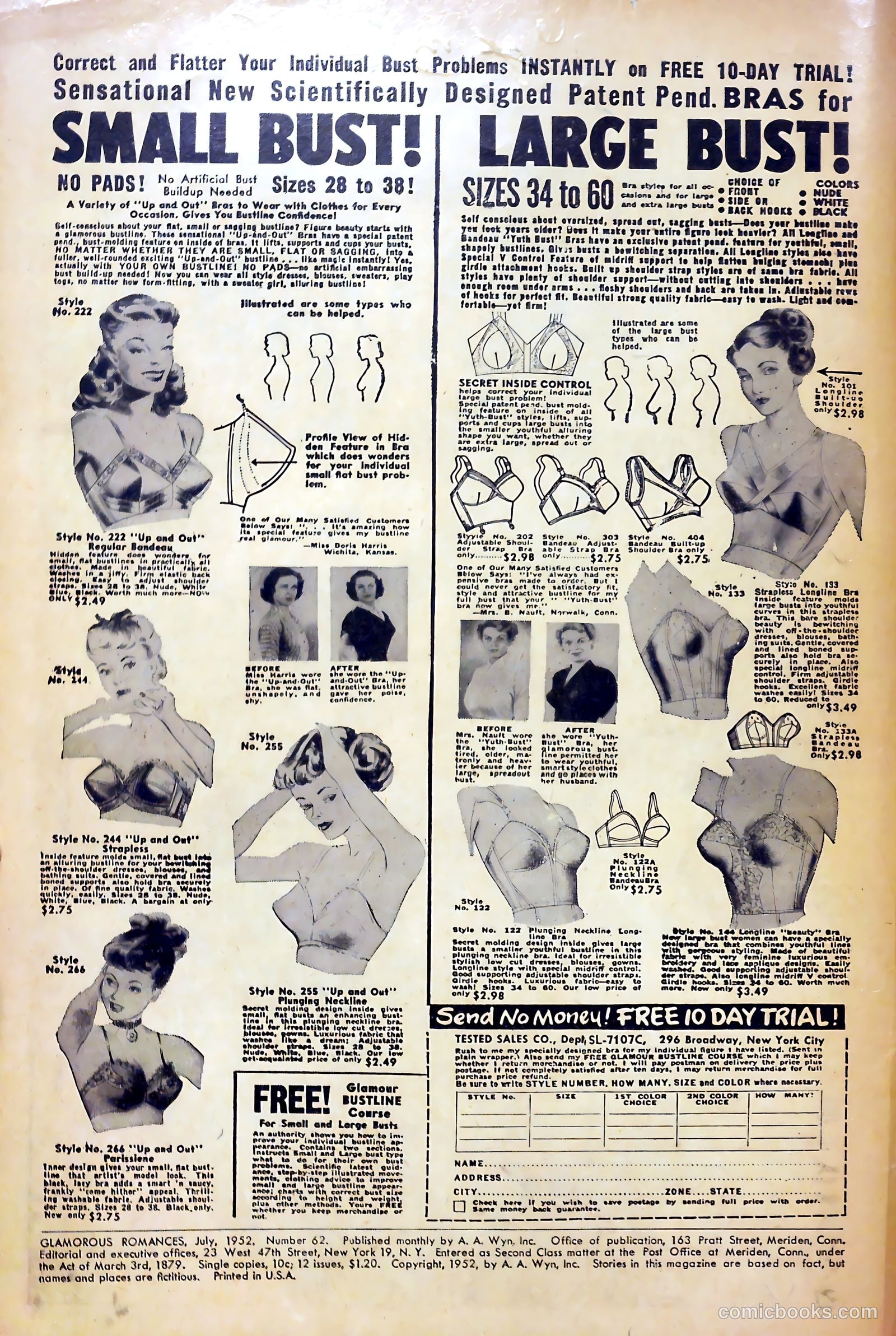 Glamorous Romances #62 (1952) — page 2 of 36