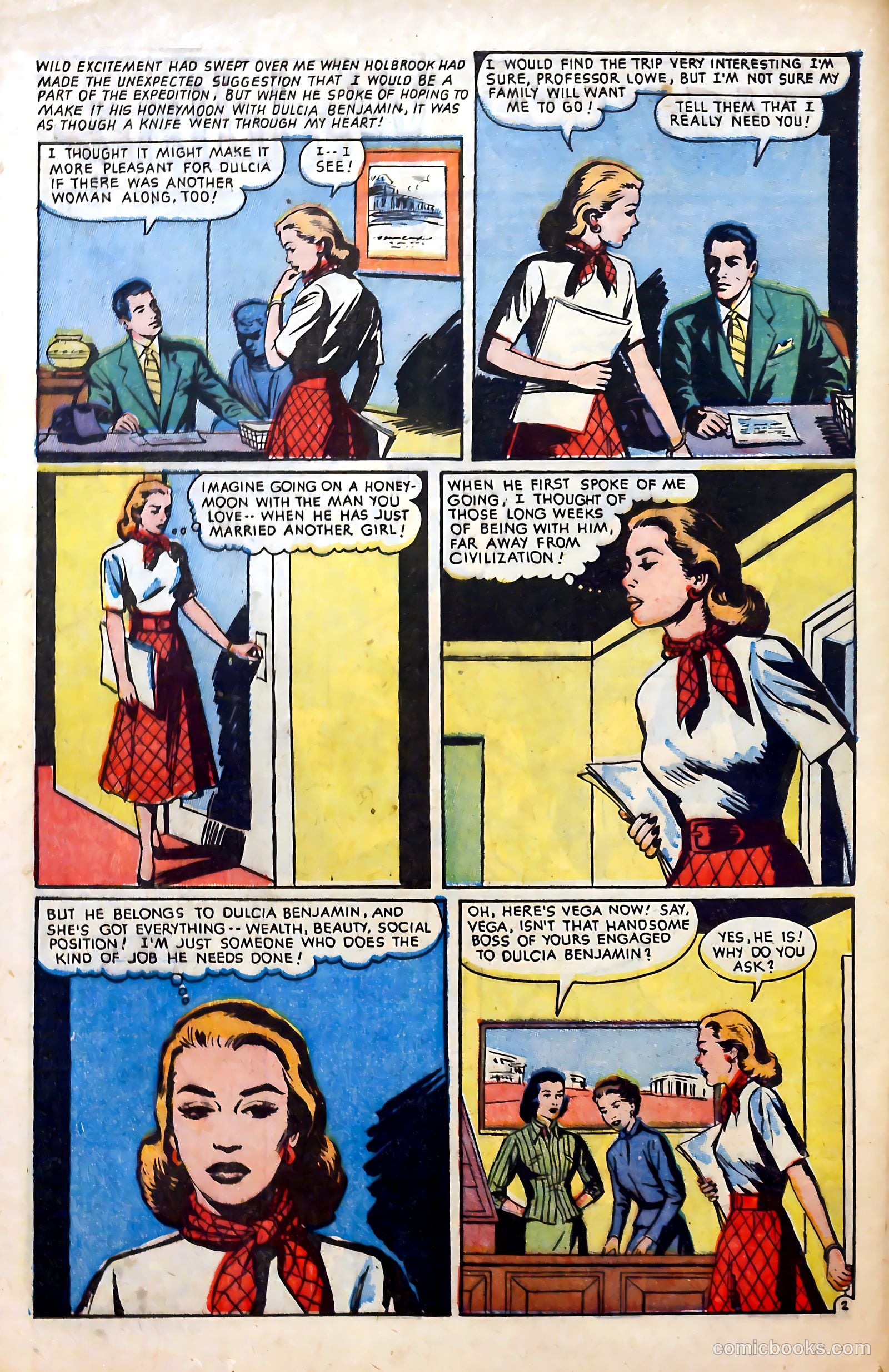 Glamorous Romances #62 (1952) — page 4 of 36