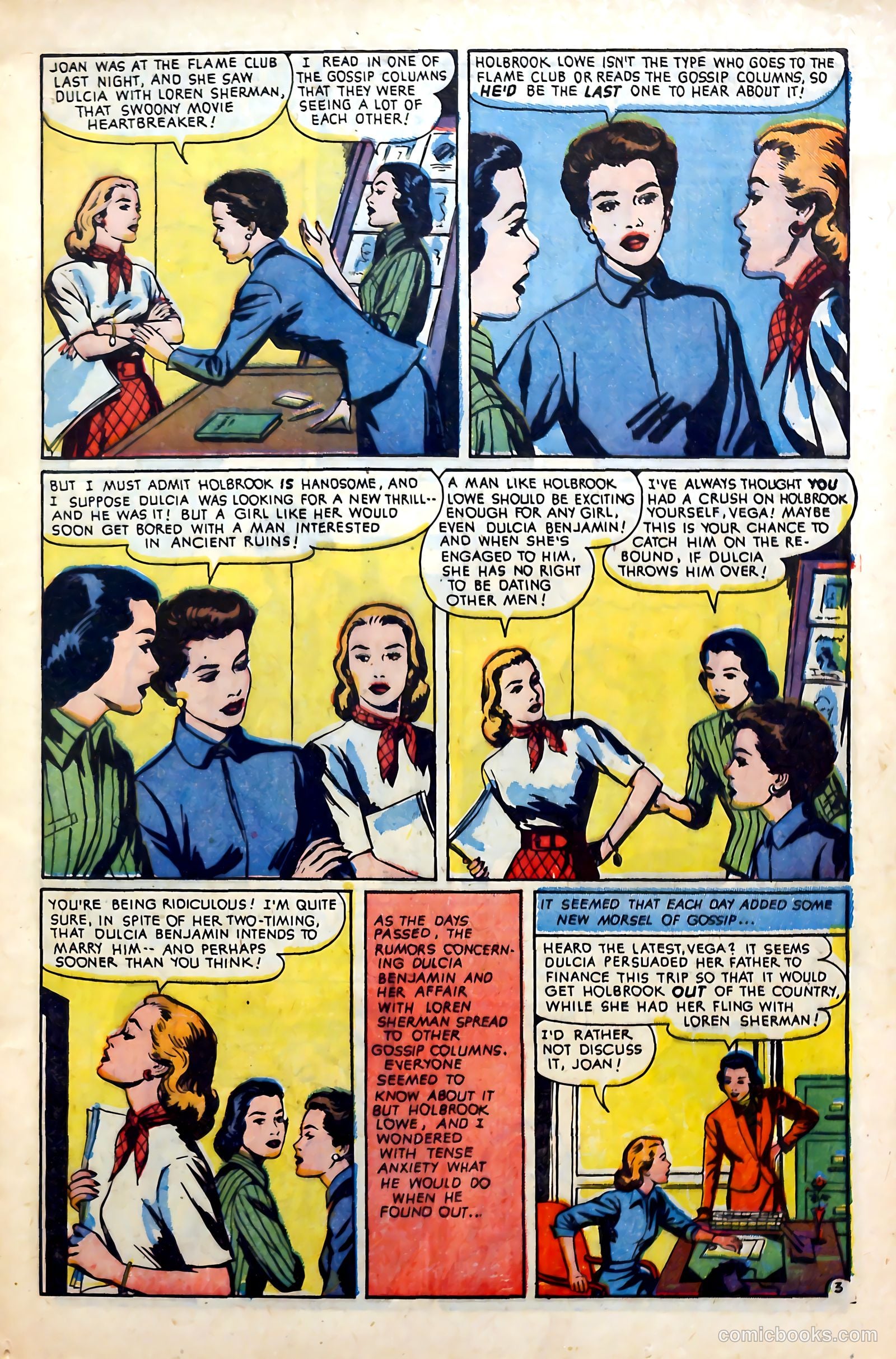 Glamorous Romances #62 (1952) — page 5 of 36