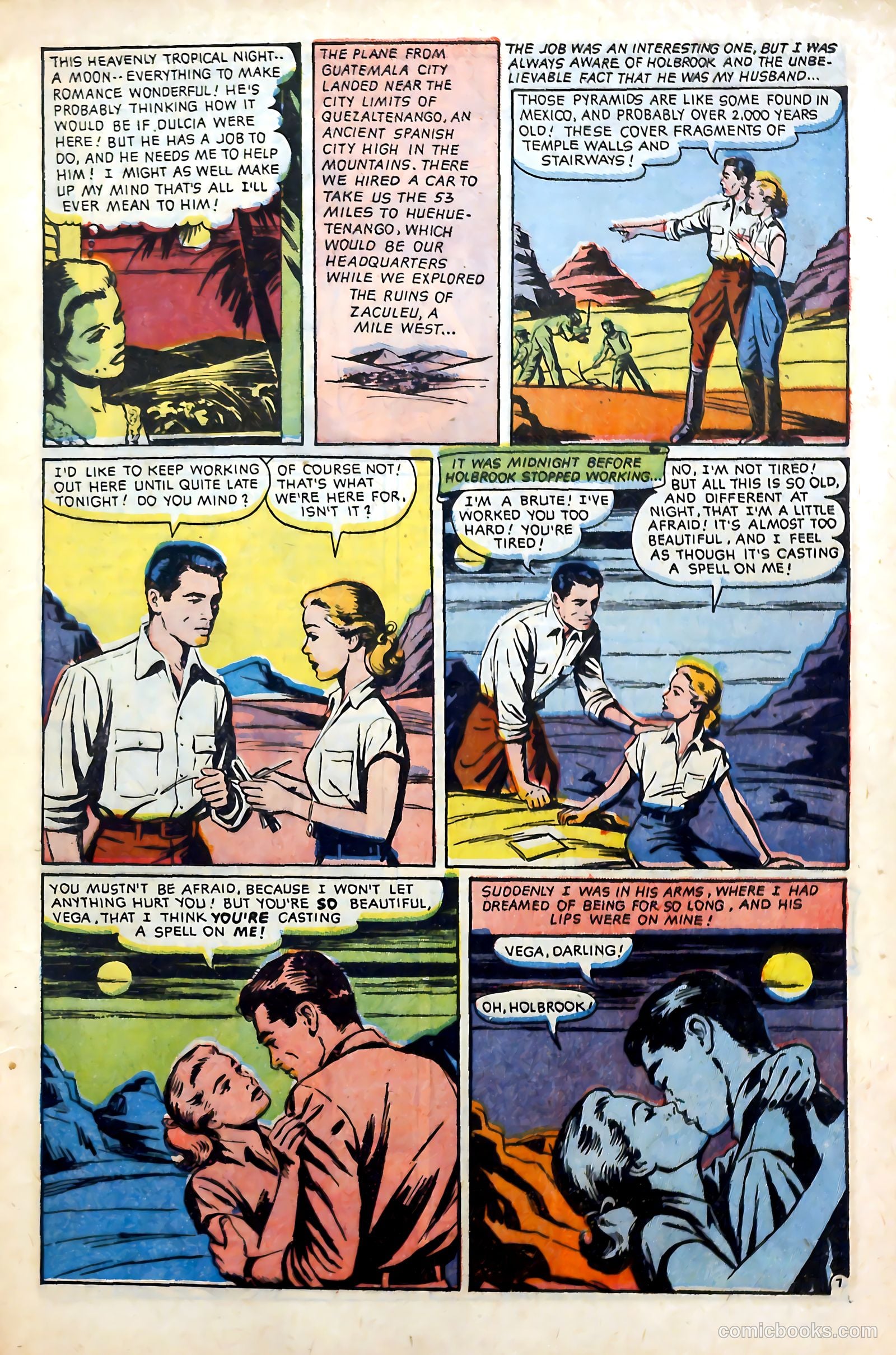 Glamorous Romances #62 (1952) — page 9 of 36