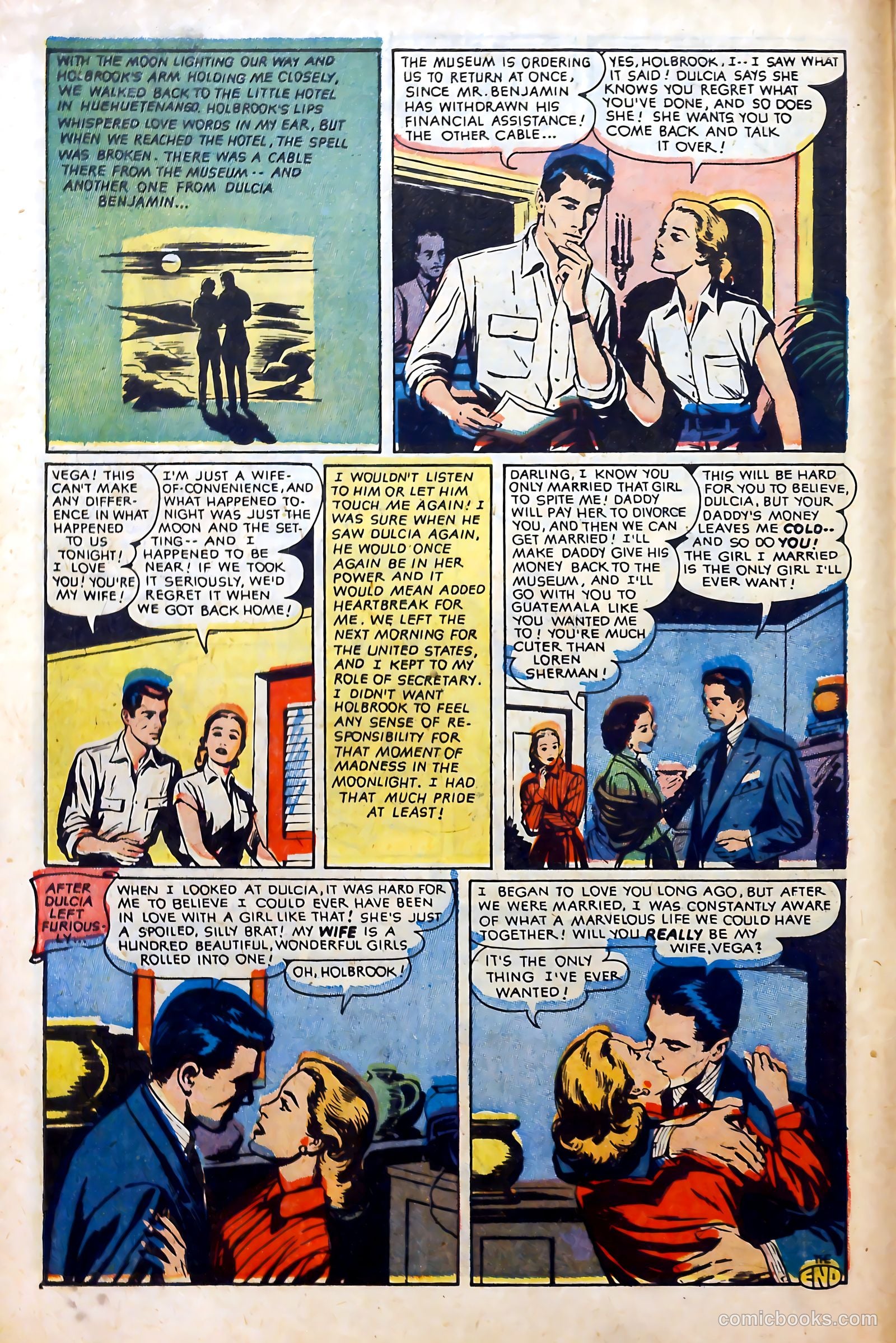 Glamorous Romances #62 (1952) — page 10 of 36