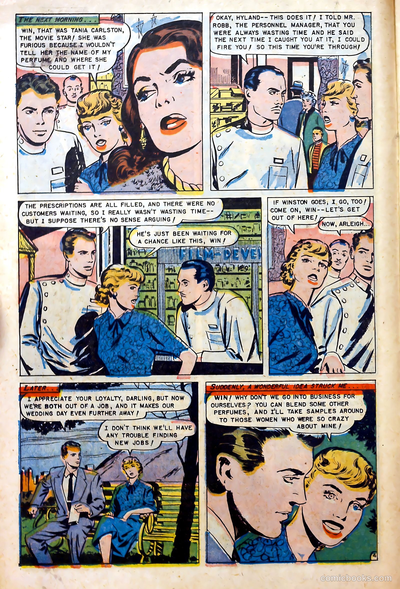 Glamorous Romances #62 (1952) — page 14 of 36