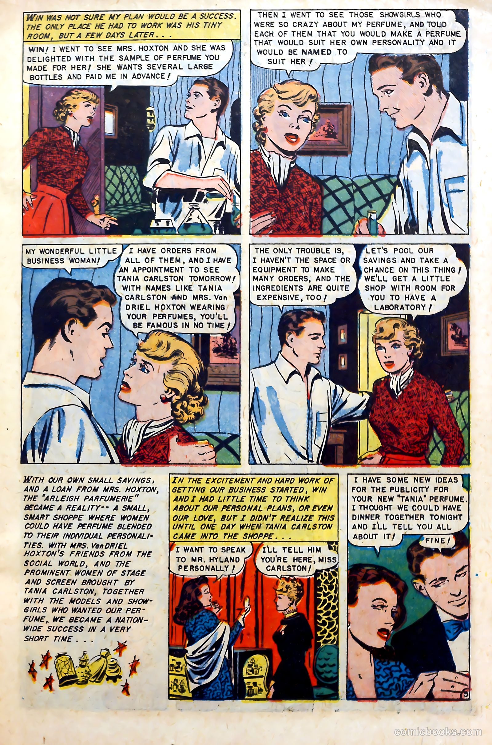 Glamorous Romances #62 (1952) — page 15 of 36