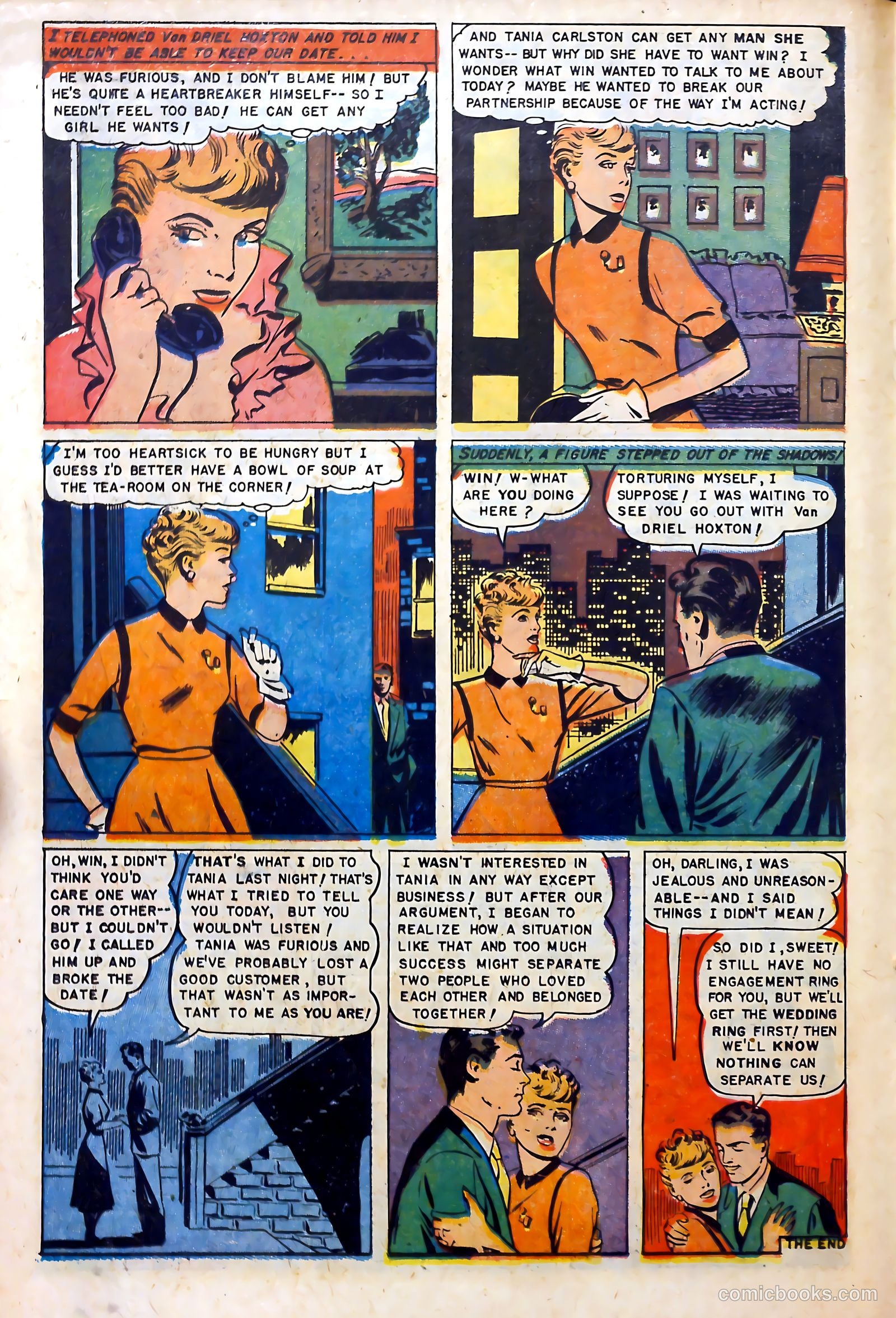 Glamorous Romances #62 (1952) — page 18 of 36
