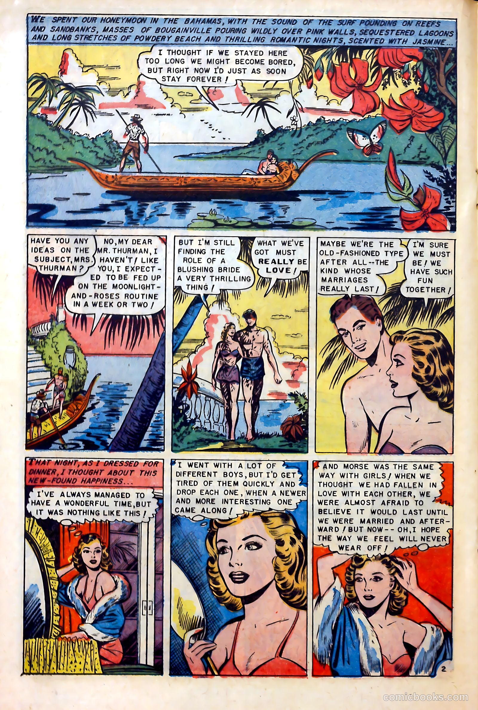 Glamorous Romances #62 (1952) — page 20 of 36