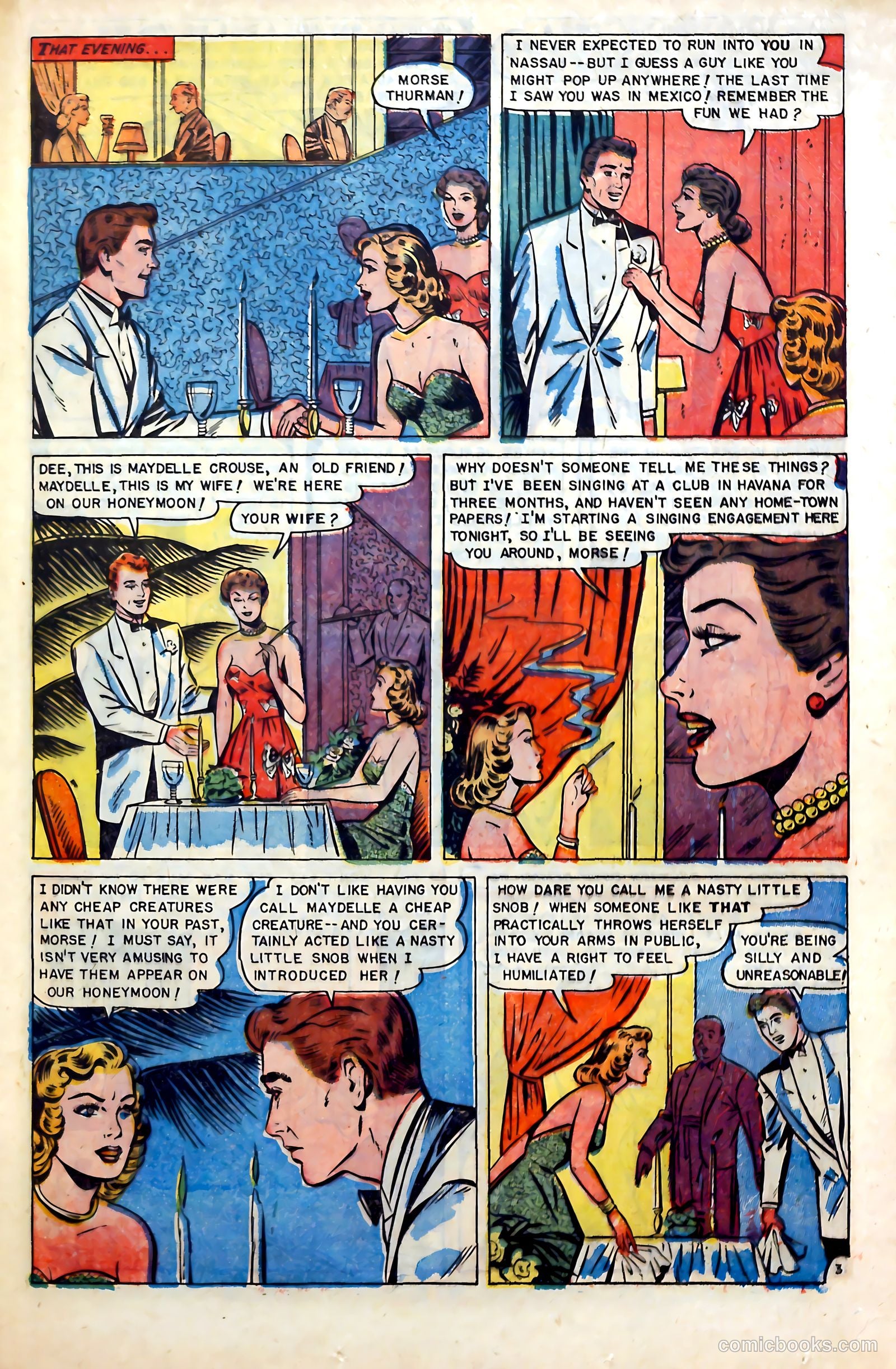 Glamorous Romances #62 (1952) — page 21 of 36