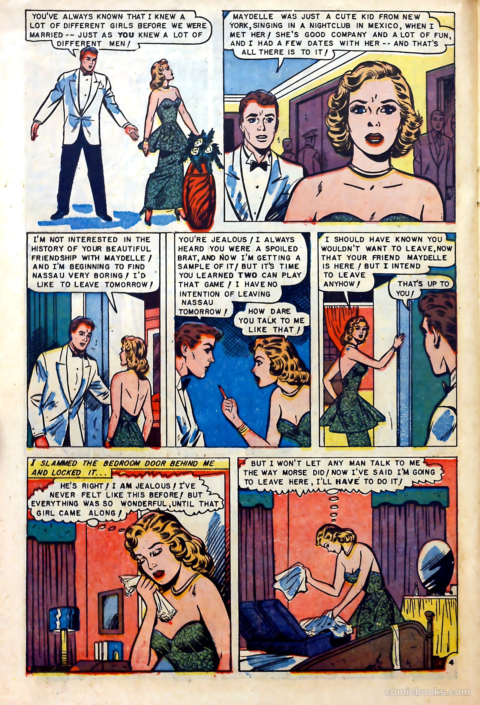 Glamorous Romances #62 (1952) — page 22 of 36
