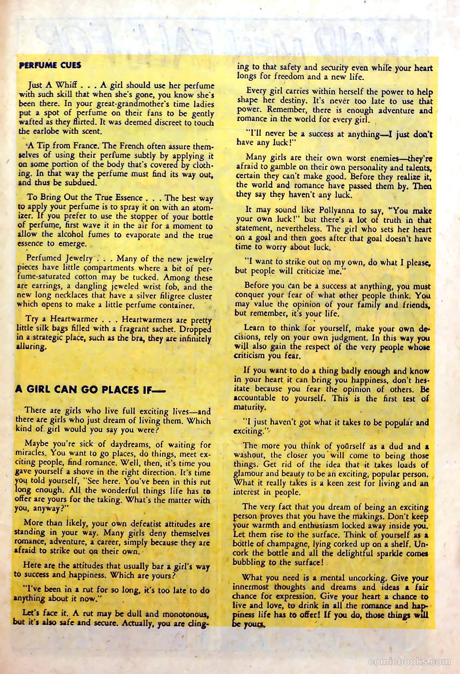 Glamorous Romances #62 (1952) — page 27 of 36