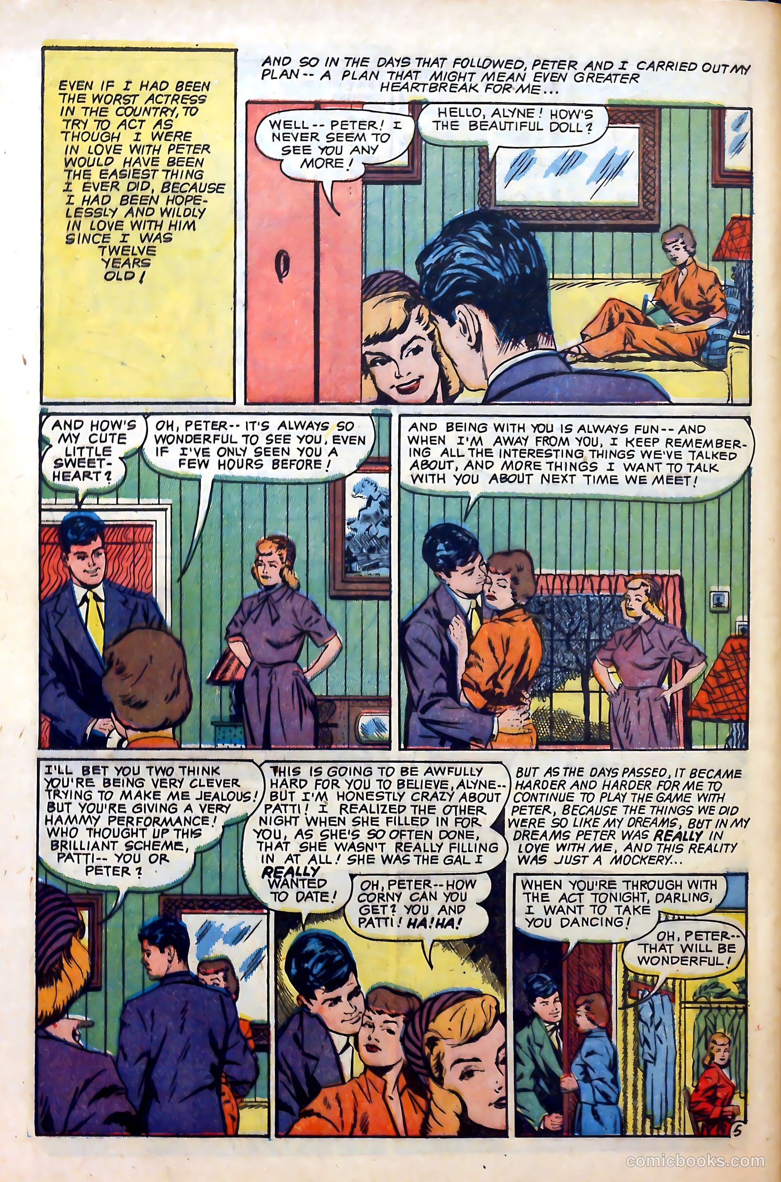 Glamorous Romances #62 (1952) — page 32 of 36