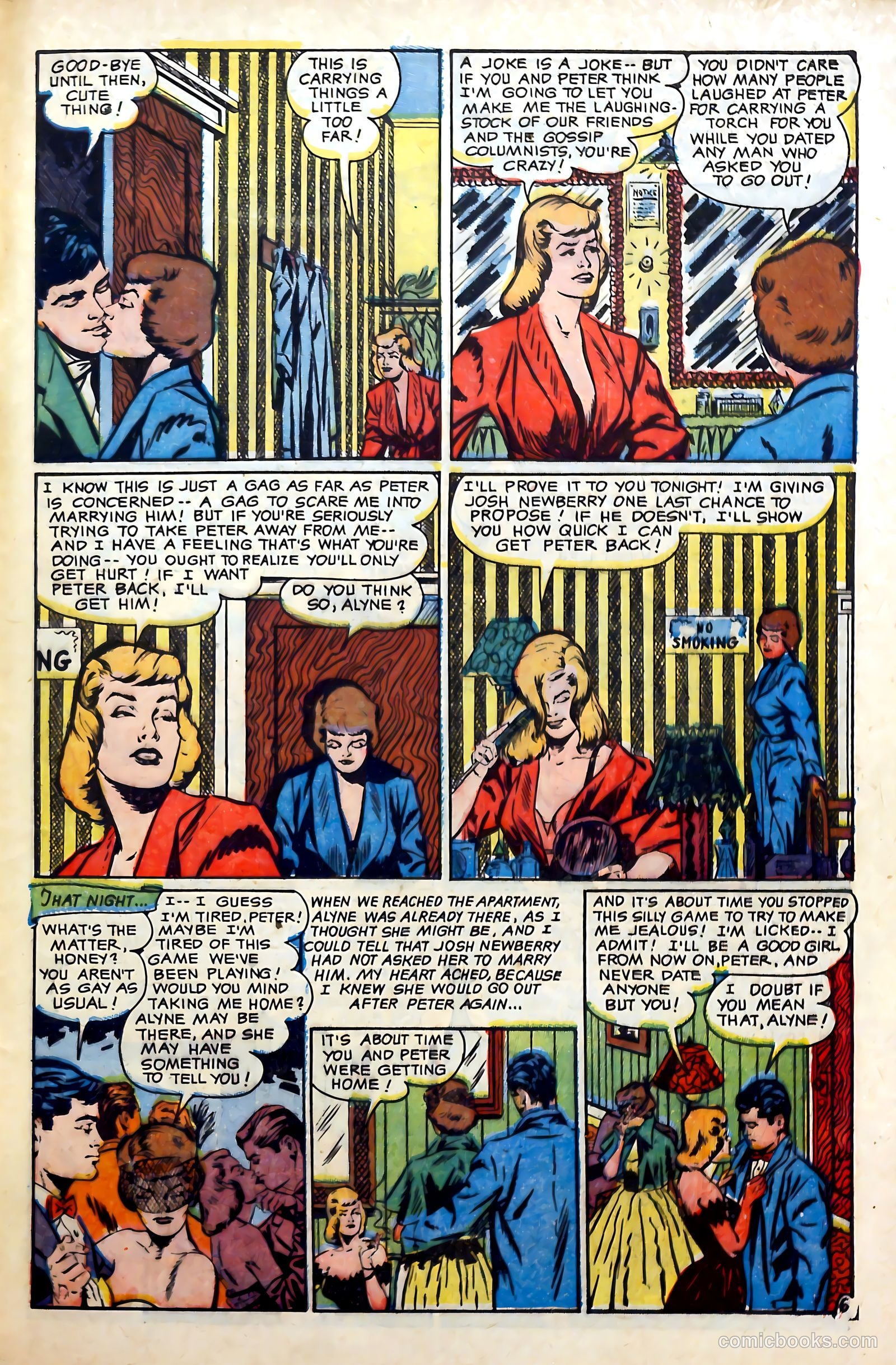 Glamorous Romances #62 (1952) — page 33 of 36