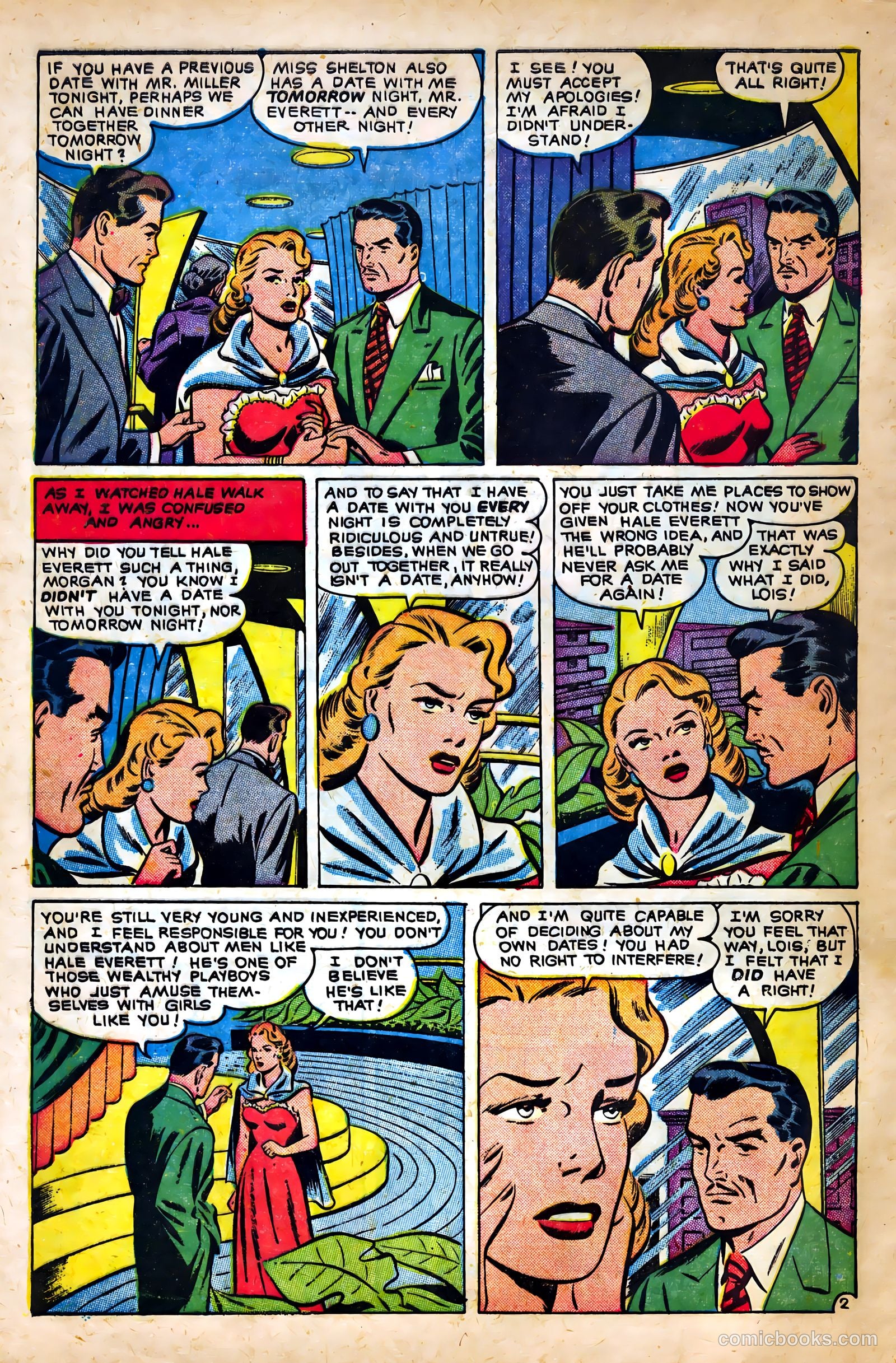 Glamorous Romances #63 (1952) — page 4 of 36