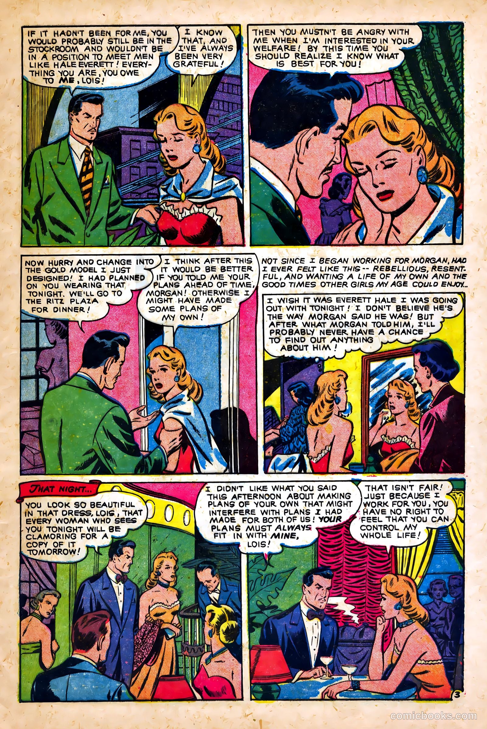 Glamorous Romances #63 (1952) — page 5 of 36