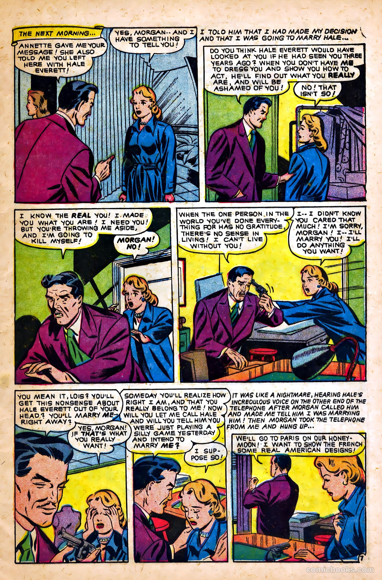 Glamorous Romances #63 (1952) — page 9 of 36