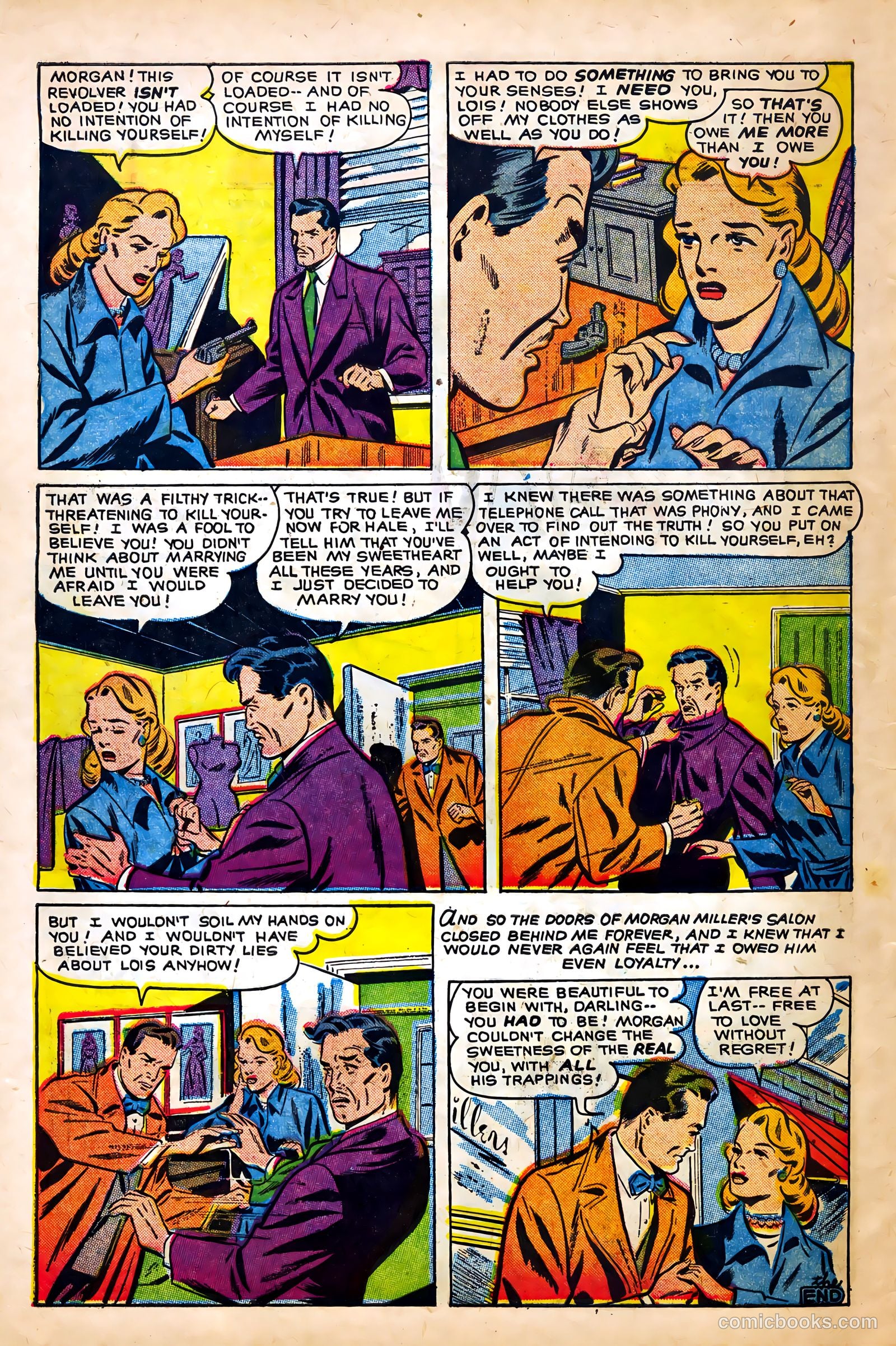 Glamorous Romances #63 (1952) — page 10 of 36