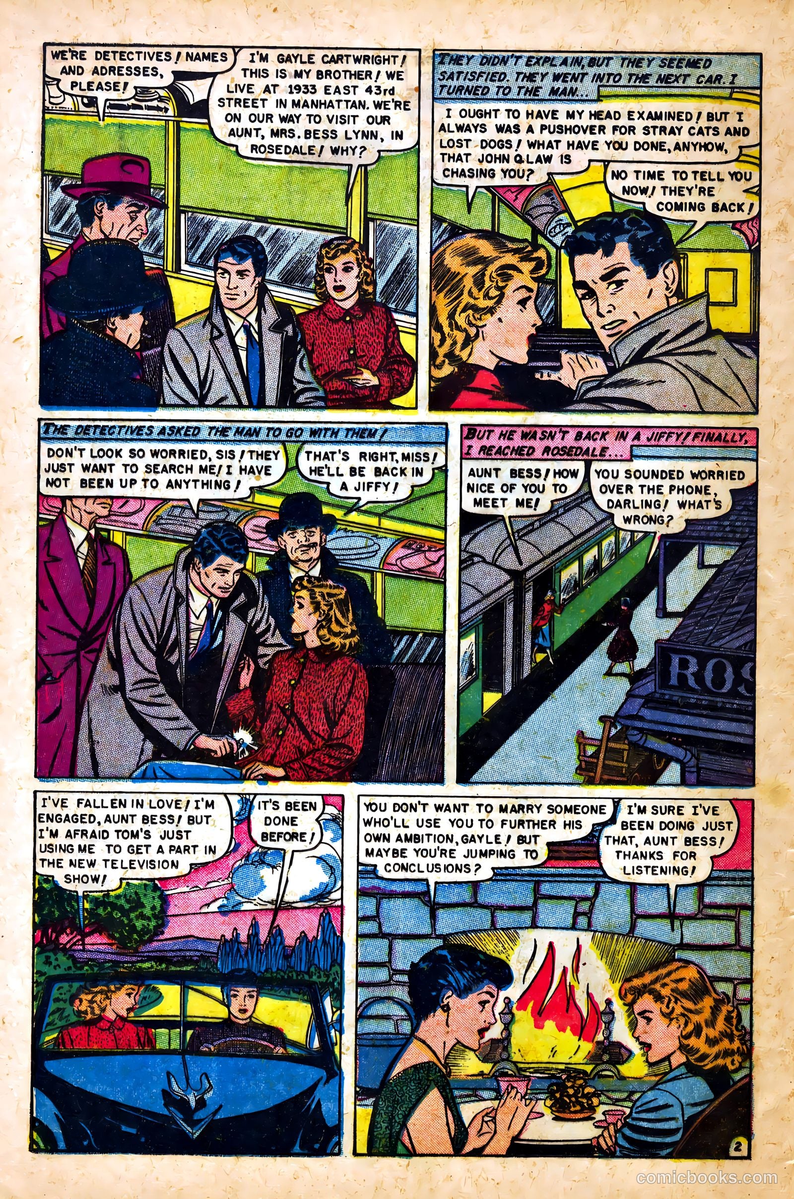 Glamorous Romances #63 (1952) — page 12 of 36