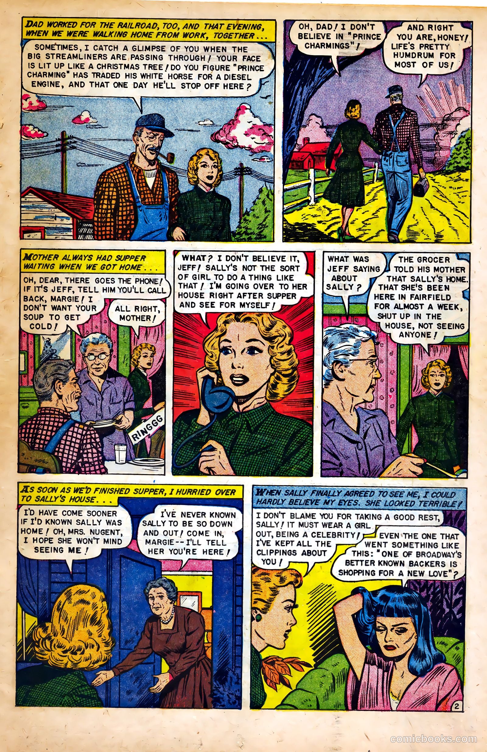 Glamorous Romances #63 (1952) — page 19 of 36