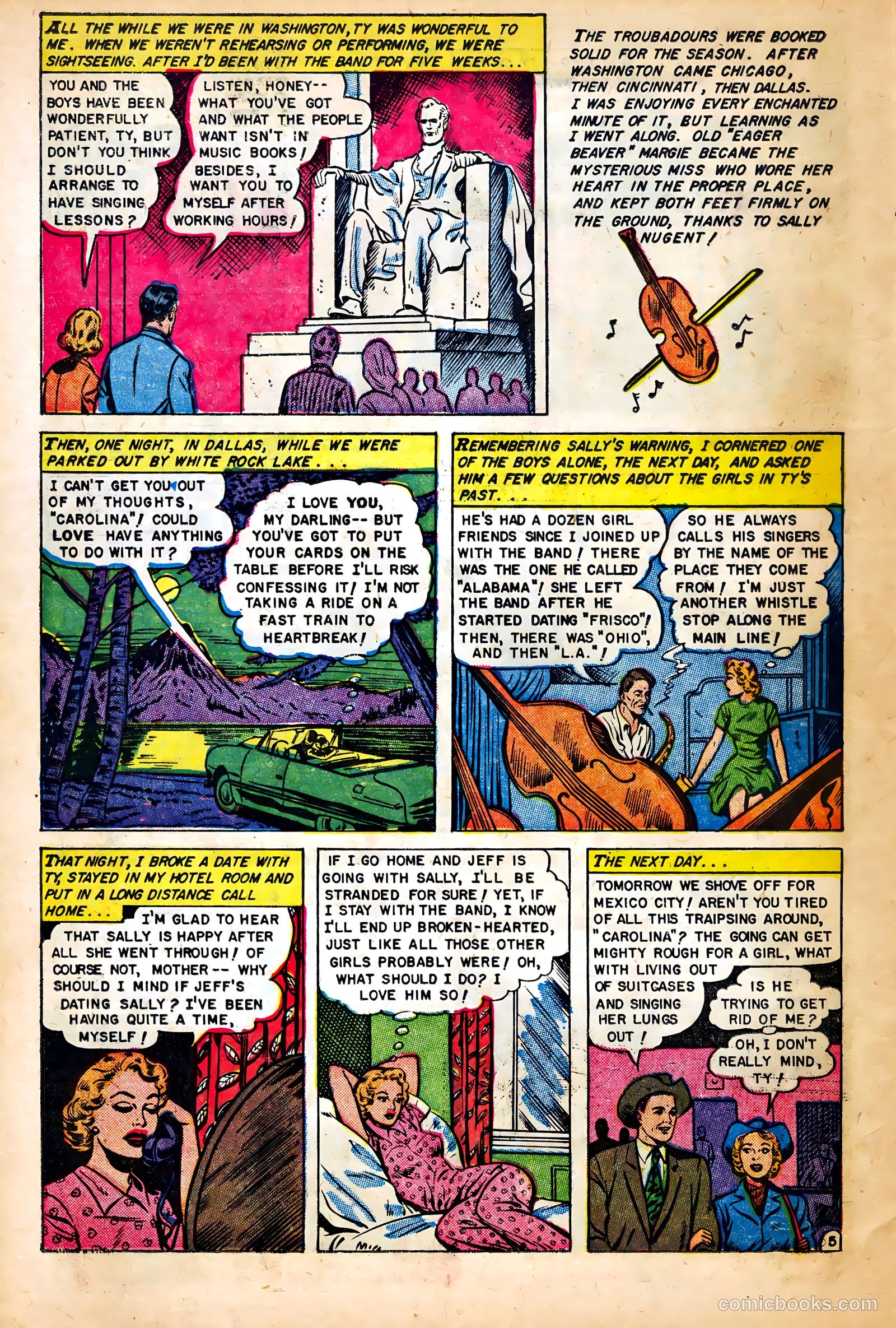 Glamorous Romances #63 (1952) — page 22 of 36