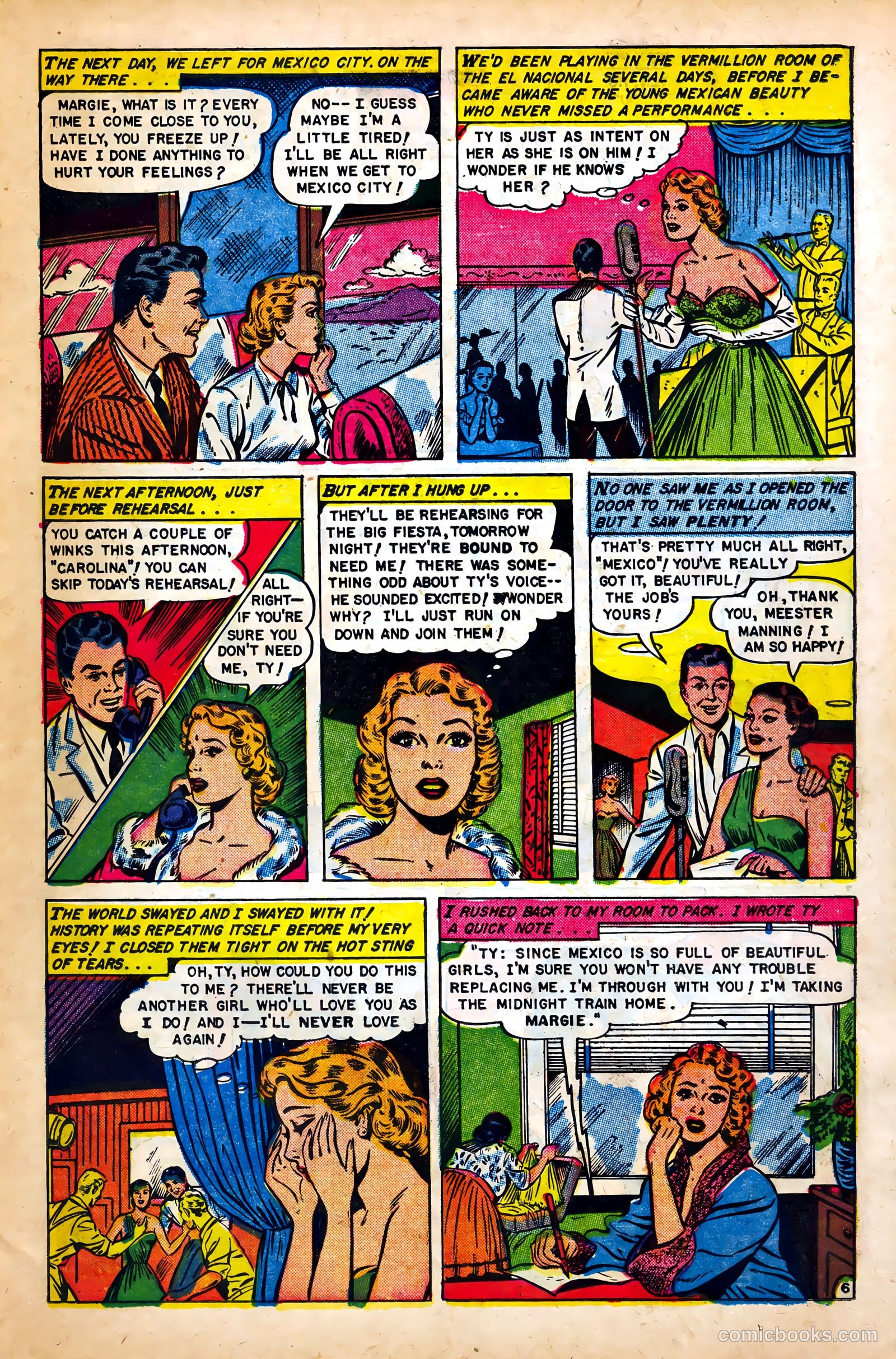 Glamorous Romances #63 (1952) — page 23 of 36
