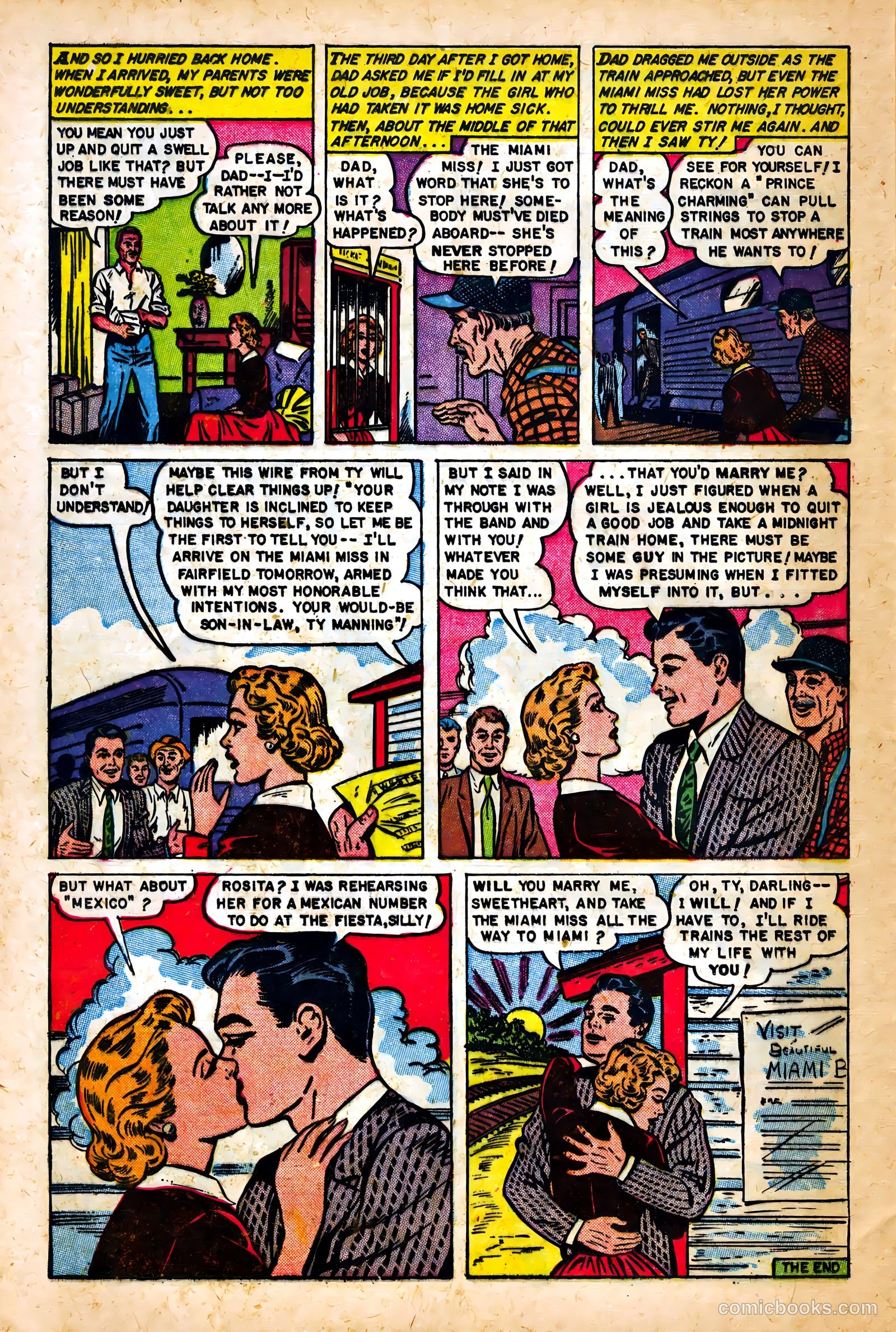 Glamorous Romances #63 (1952) — page 24 of 36