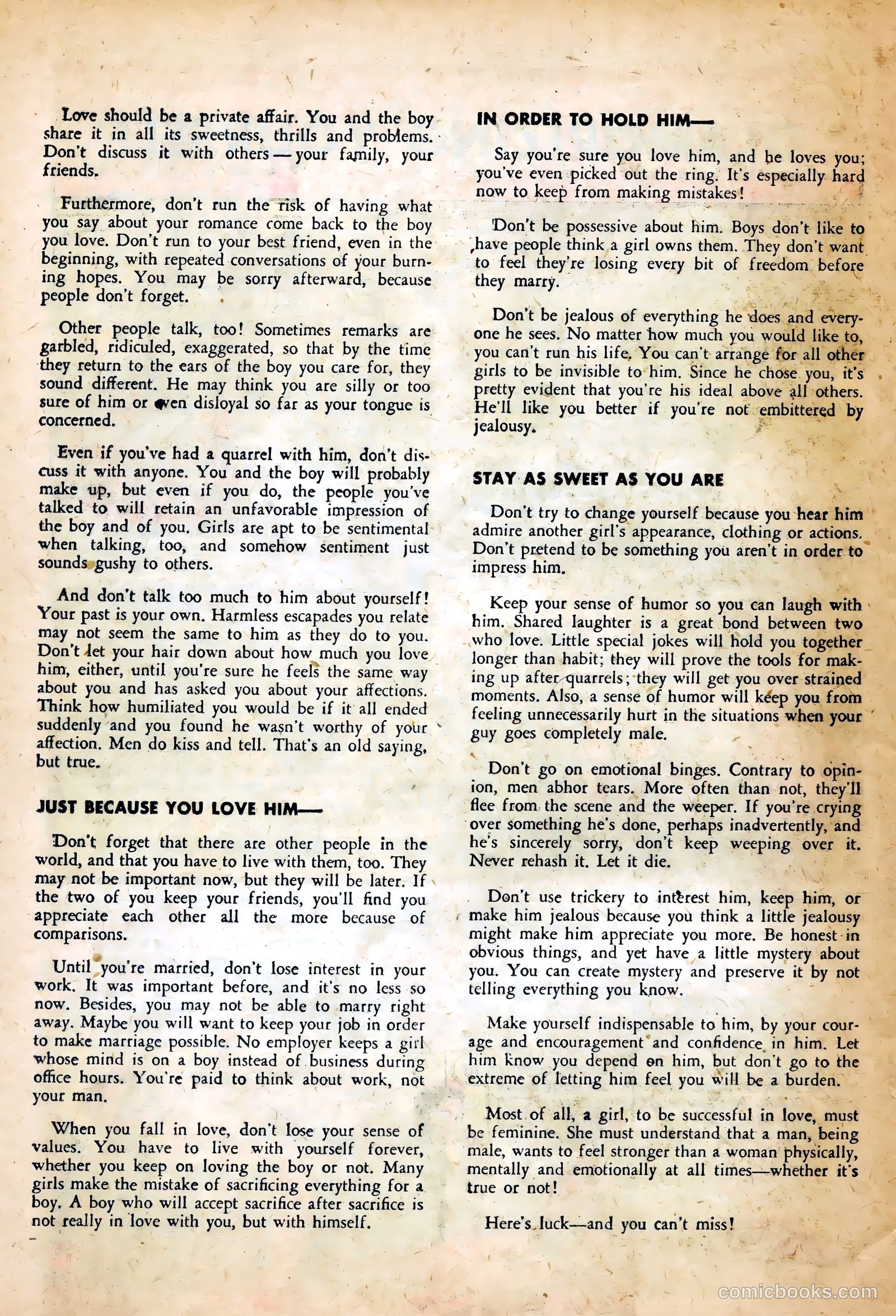 Glamorous Romances #63 (1952) — page 26 of 36