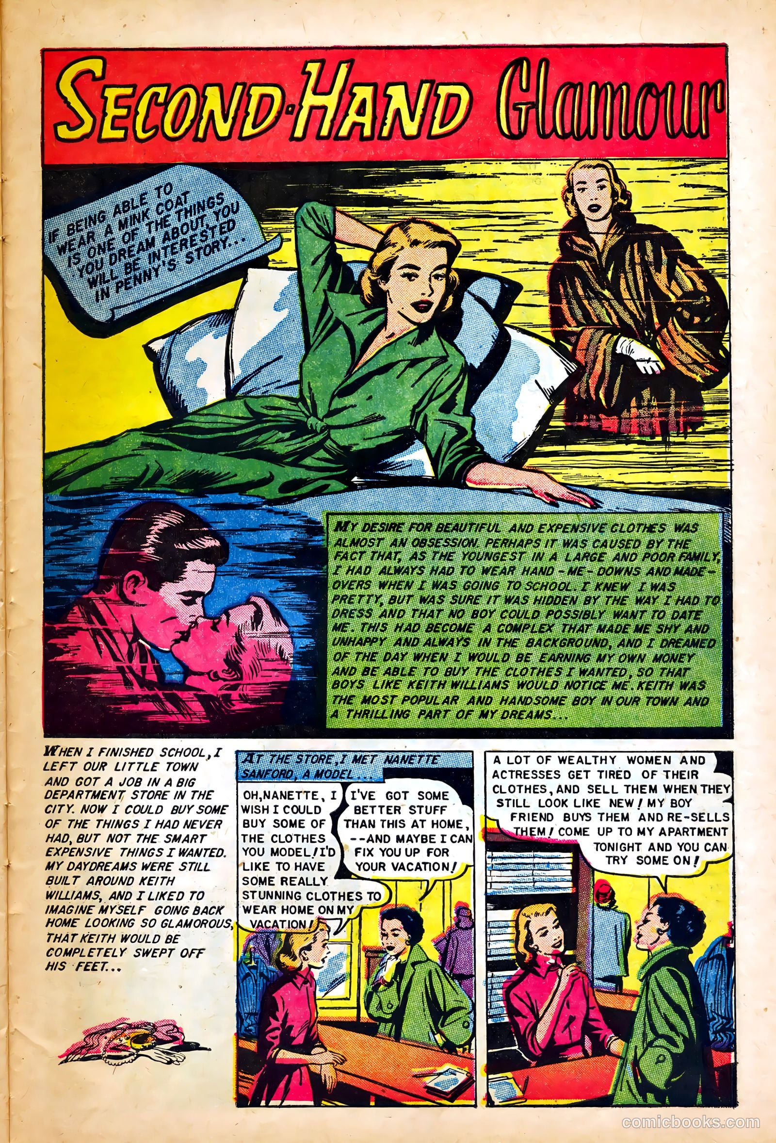 Glamorous Romances #63 (1952) — page 27 of 36