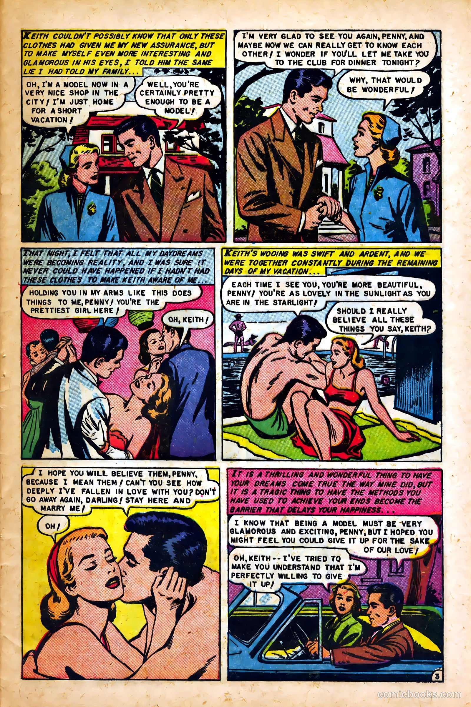 Glamorous Romances #63 (1952) — page 29 of 36