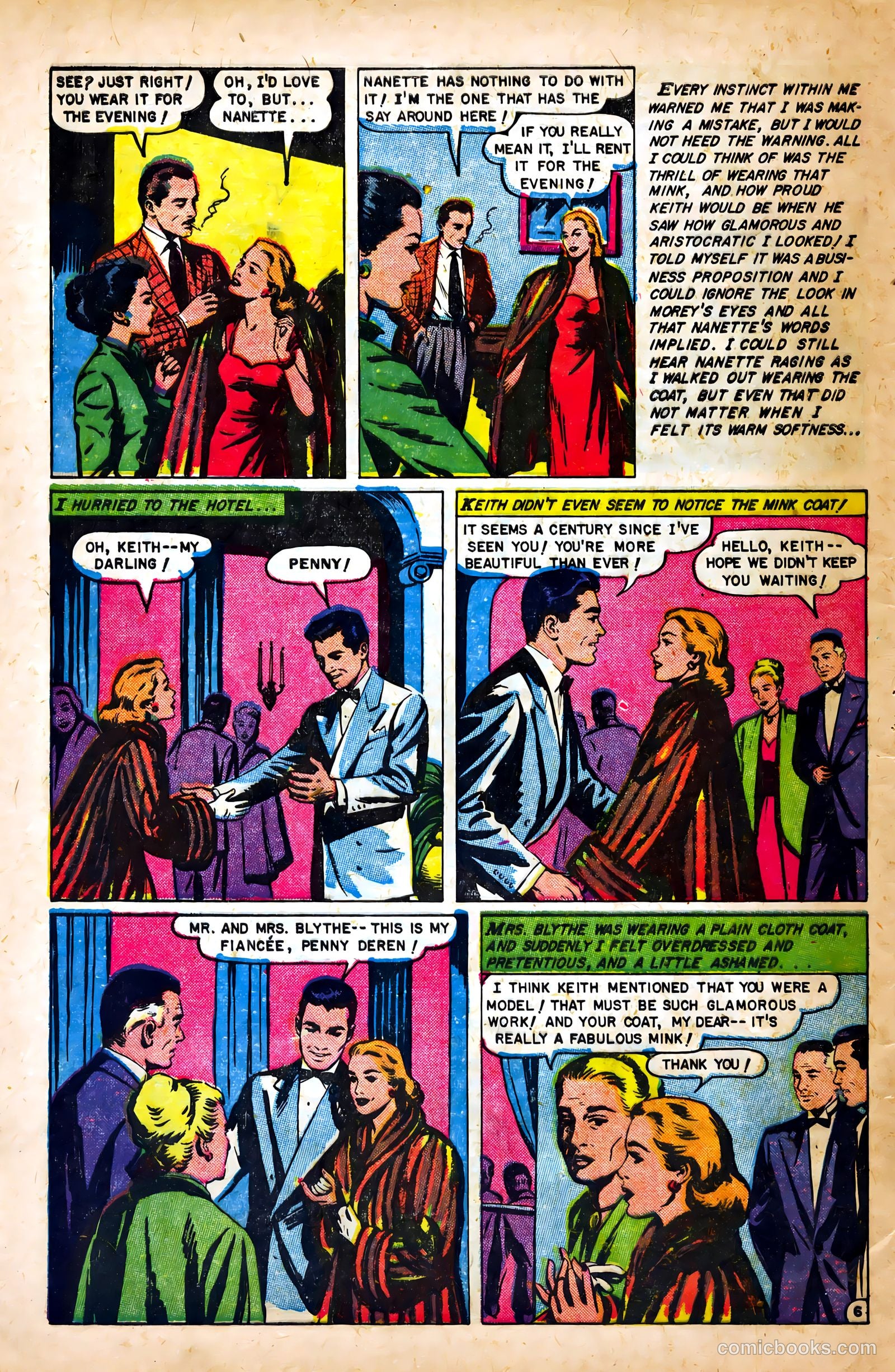 Glamorous Romances #63 (1952) — page 32 of 36