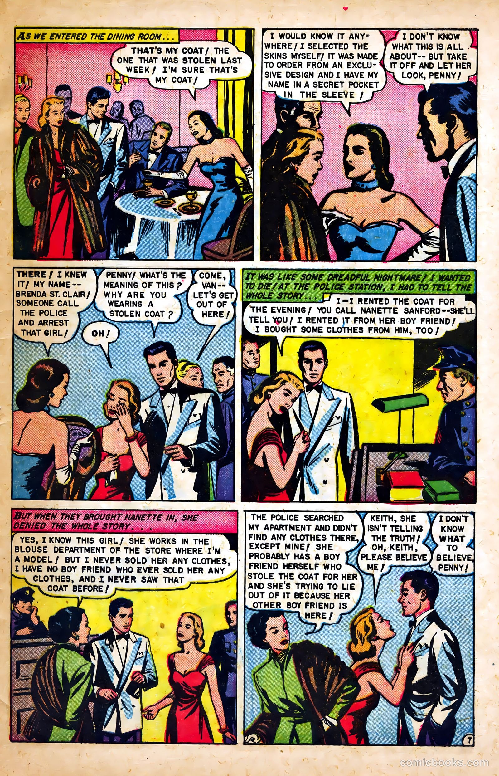 Glamorous Romances #63 (1952) — page 33 of 36