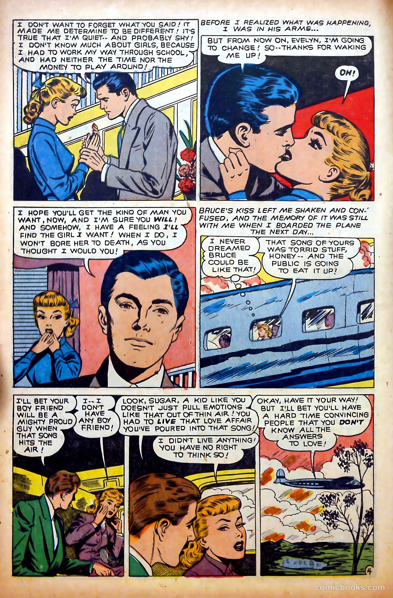 Glamorous Romances #64 (1952) — page 6 of 36