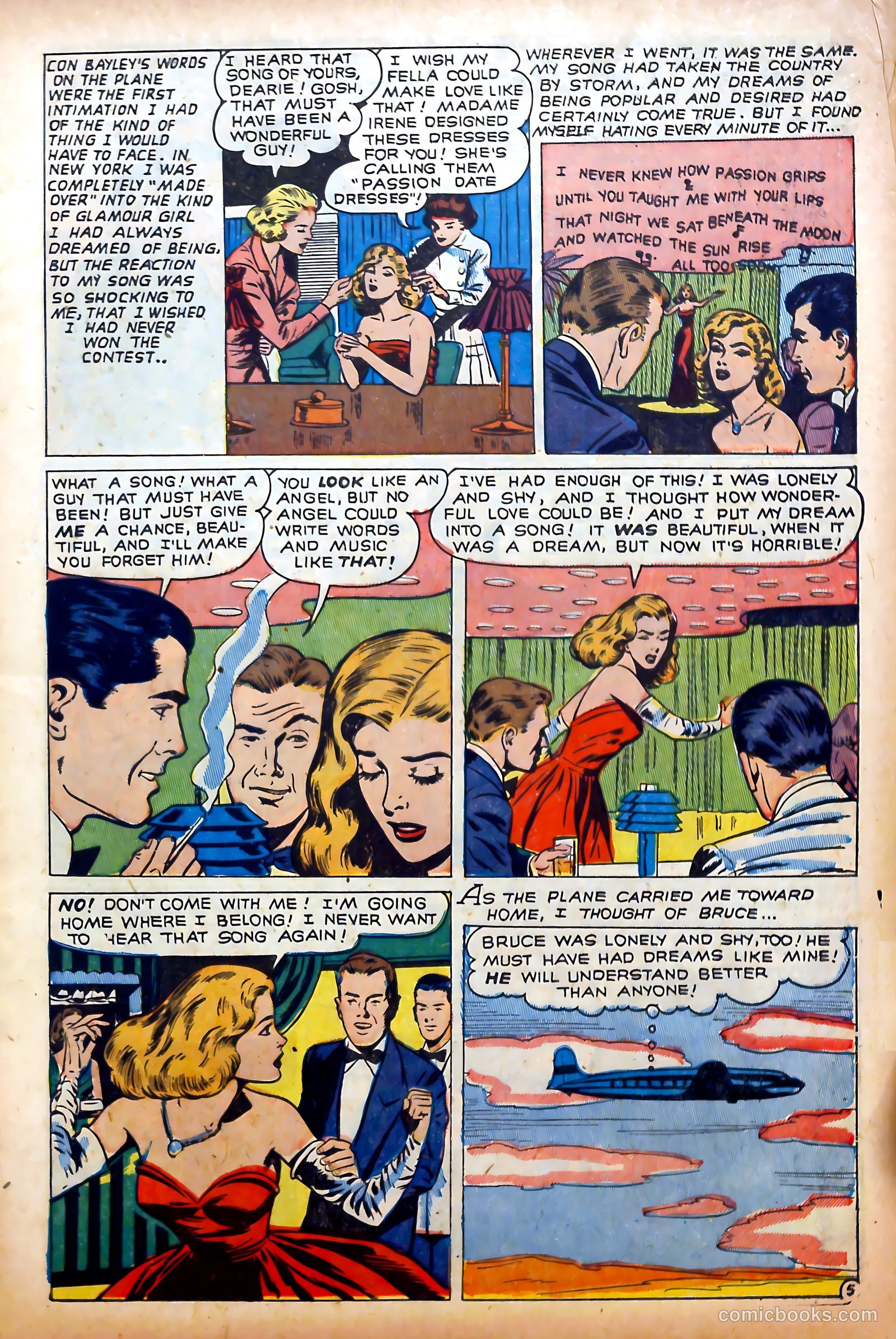 Glamorous Romances #64 (1952) — page 7 of 36