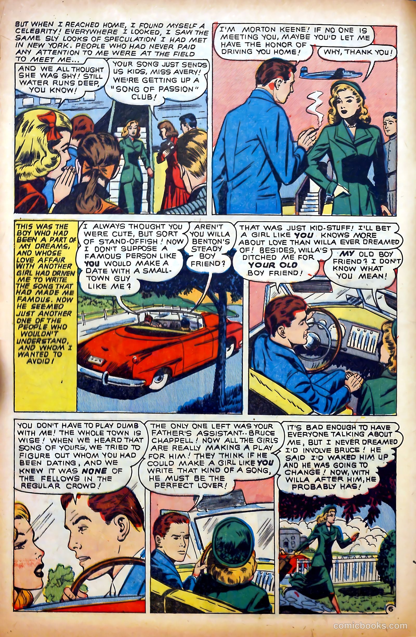 Glamorous Romances #64 (1952) — page 8 of 36