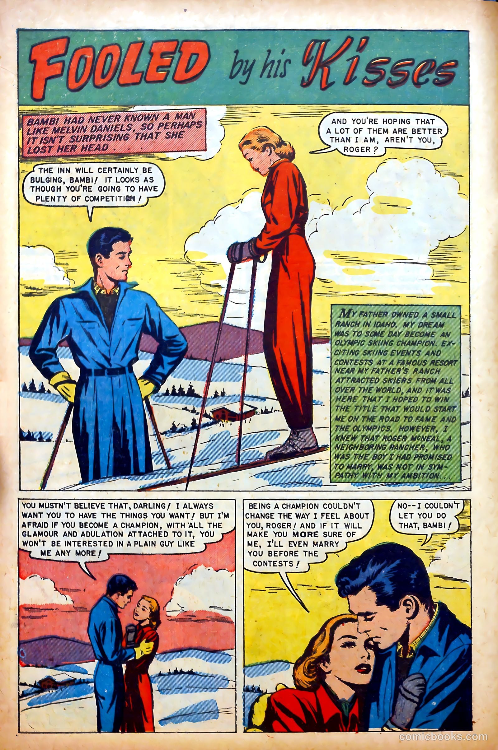 Glamorous Romances #64 (1952) — page 10 of 36