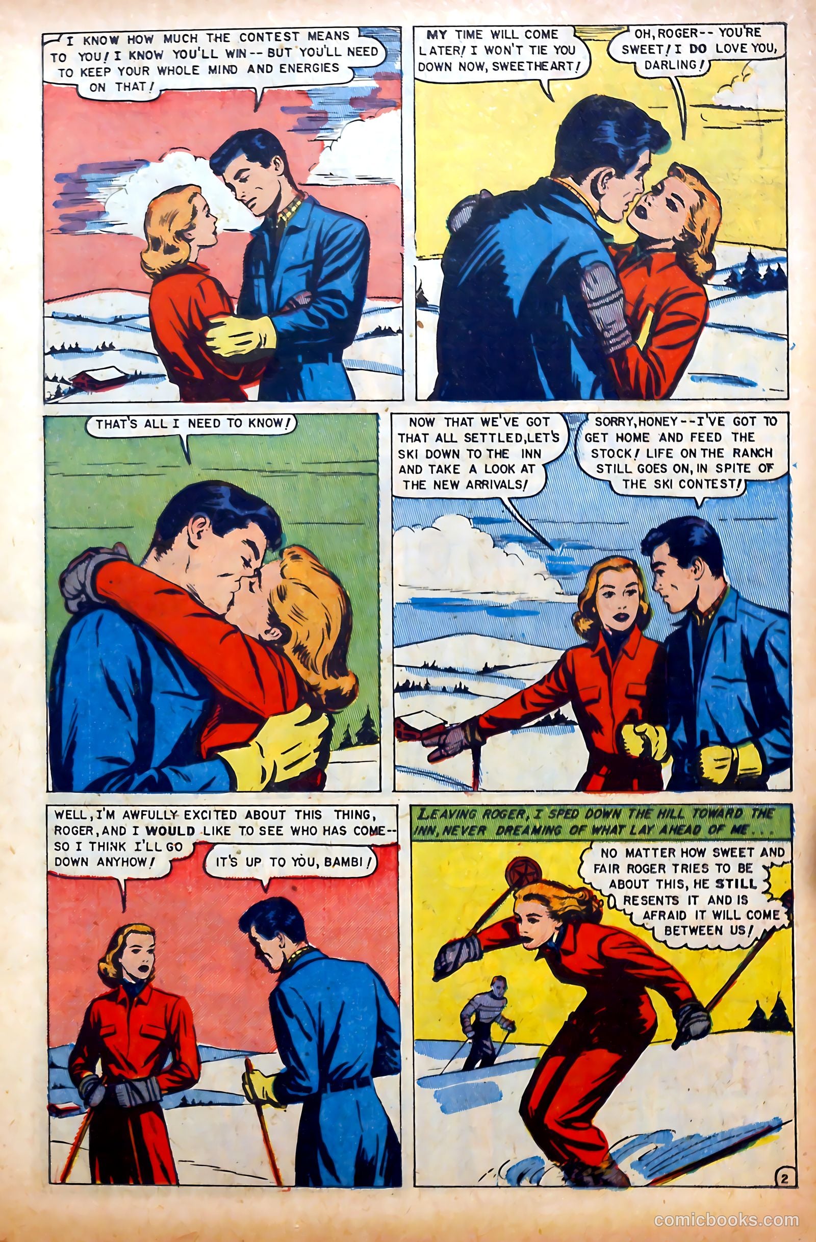 Glamorous Romances #64 (1952) — page 11 of 36