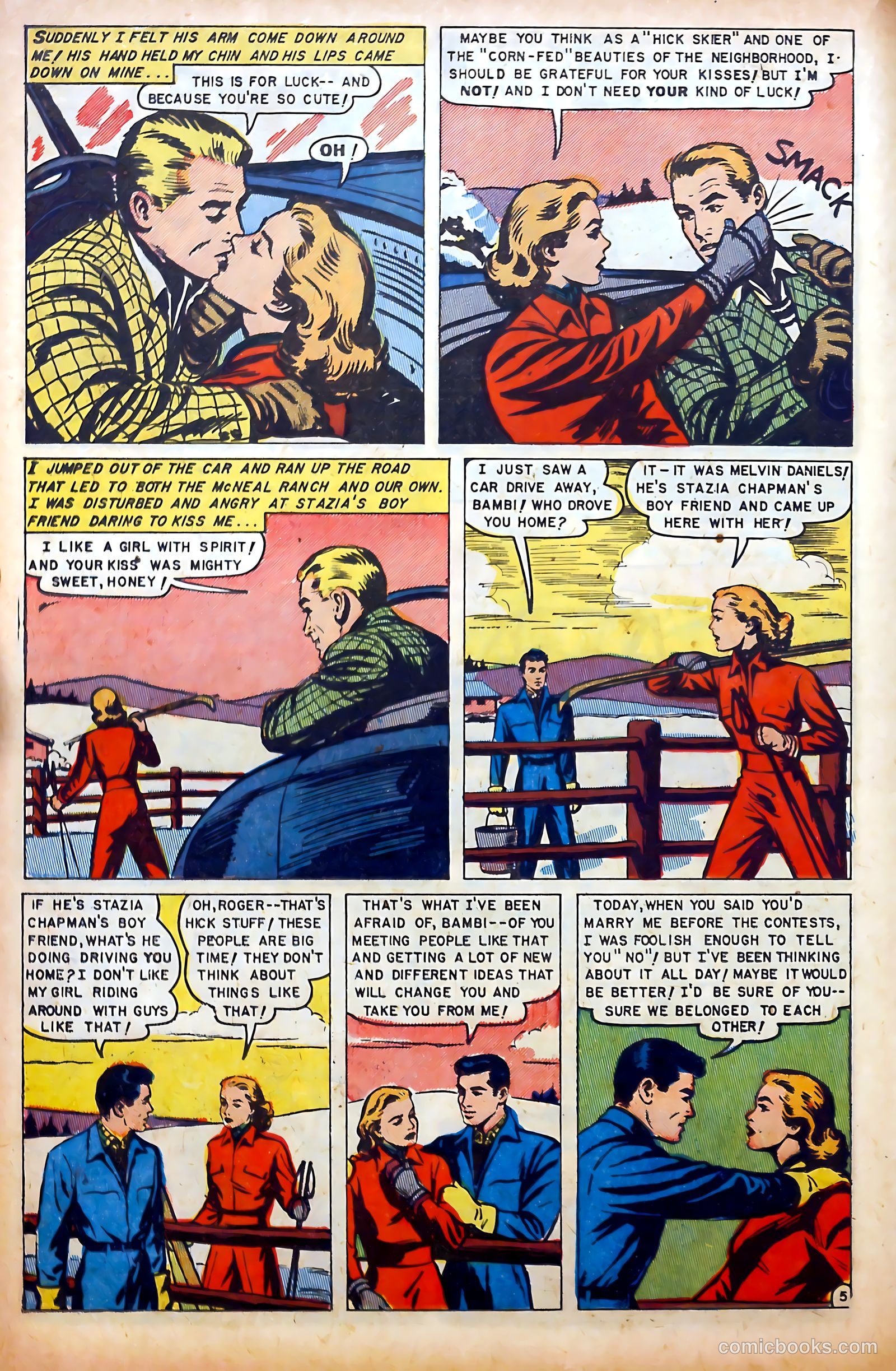 Glamorous Romances #64 (1952) — page 14 of 36