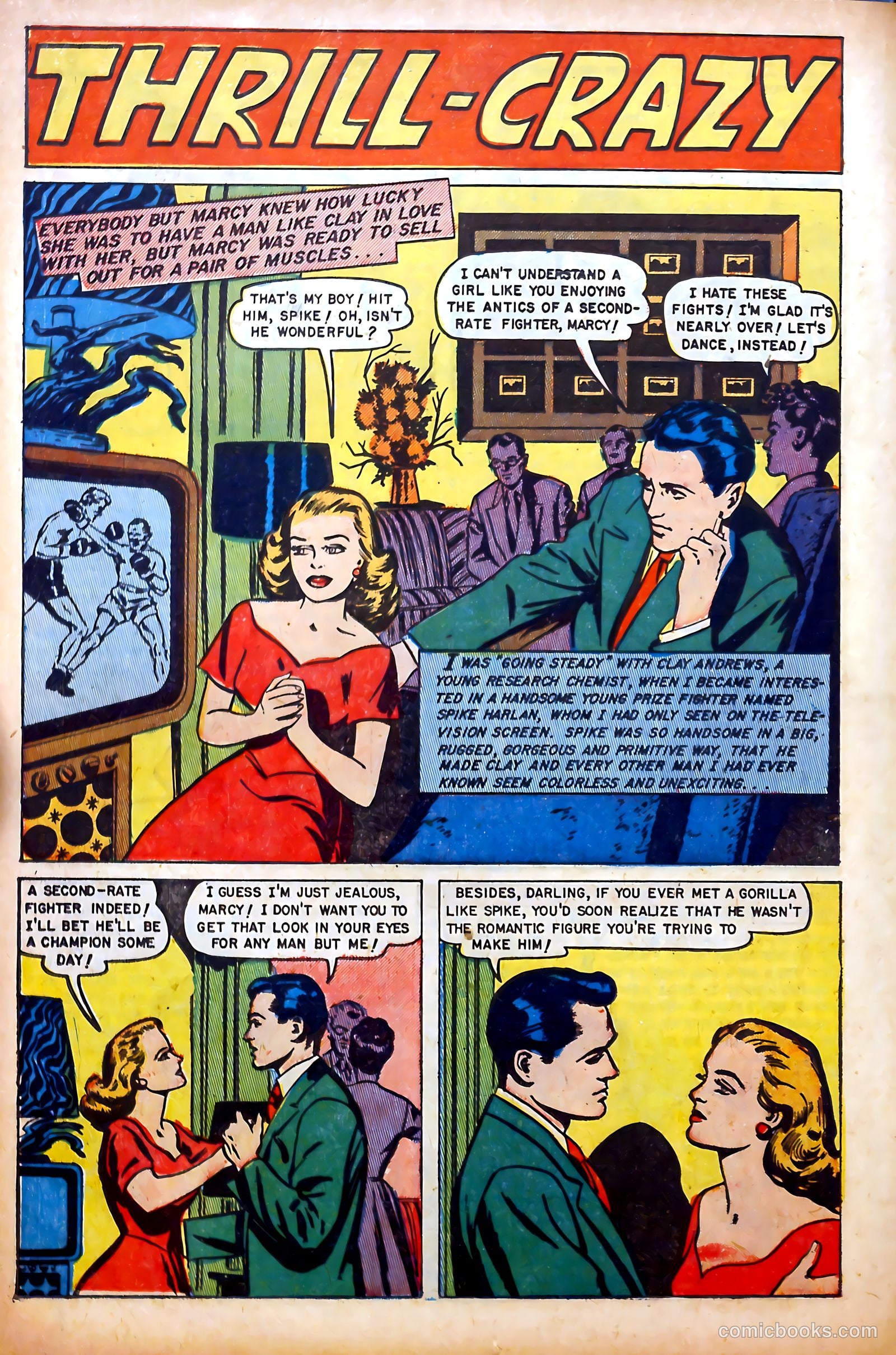 Glamorous Romances #64 (1952) — page 18 of 36