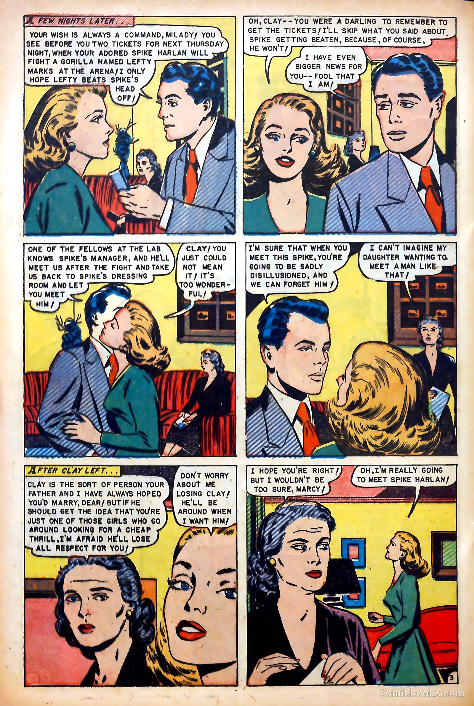 Glamorous Romances #64 (1952) — page 20 of 36