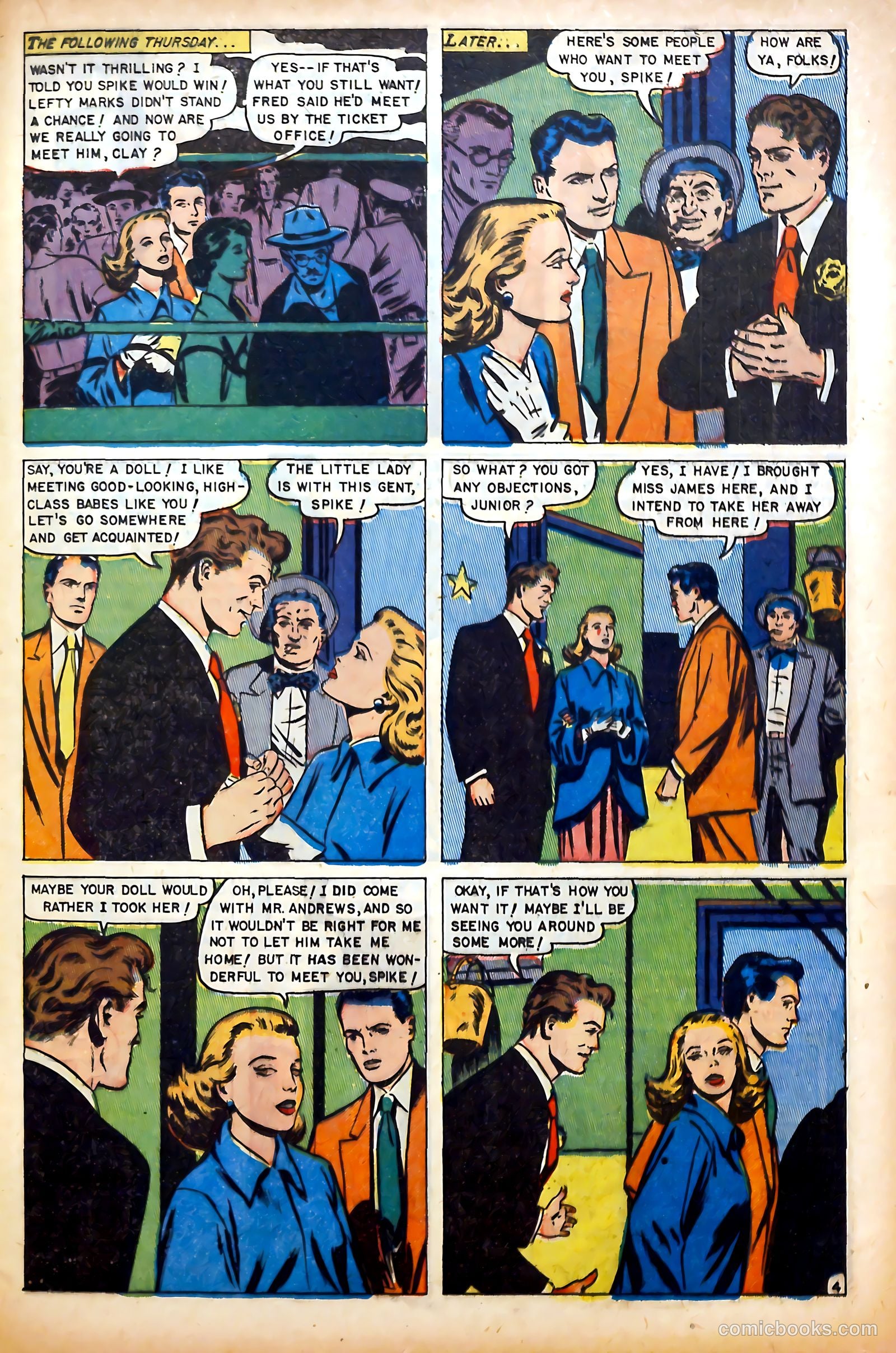 Glamorous Romances #64 (1952) — page 21 of 36