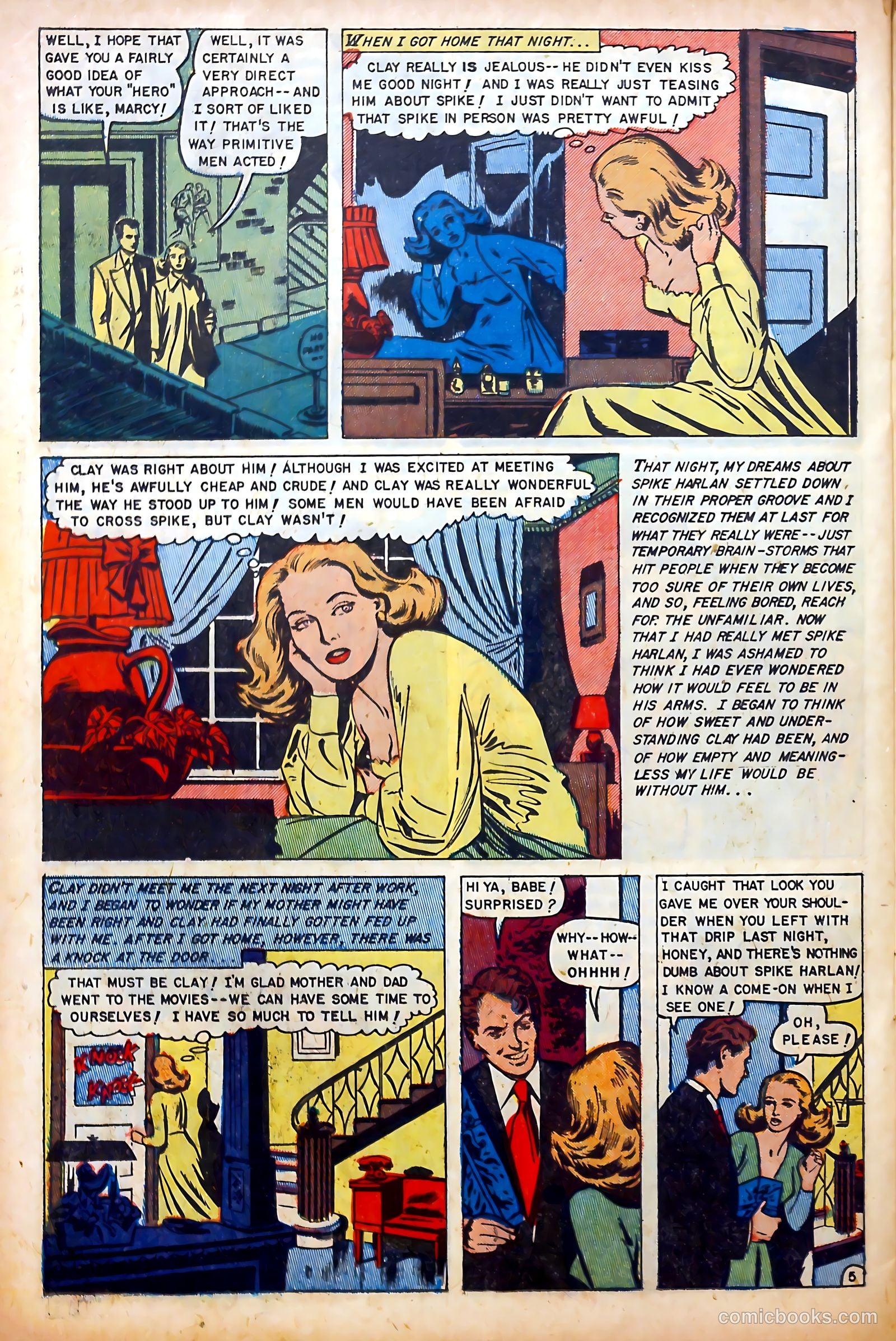 Glamorous Romances #64 (1952) — page 22 of 36